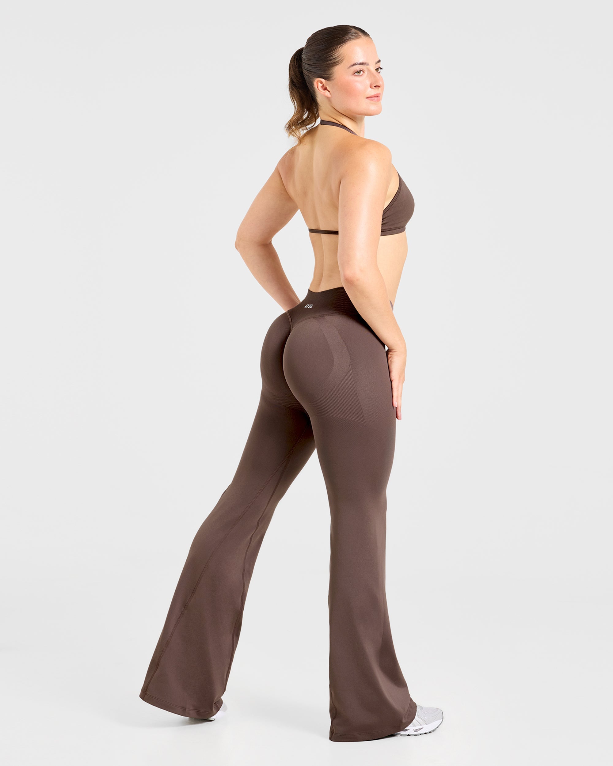 Adapt Seamless Flared Leggings - Brown