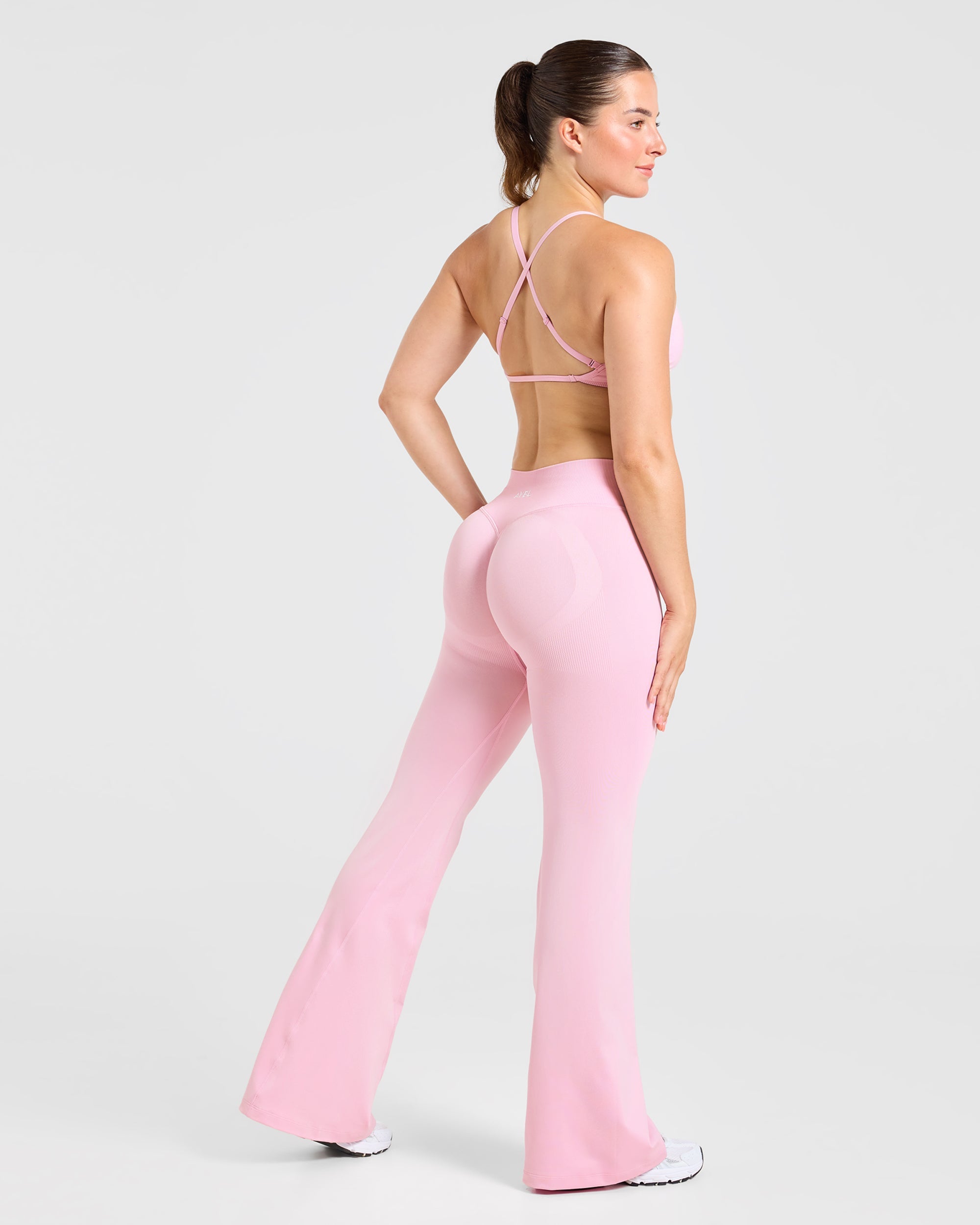 Adapt Seamless Flared Leggings - Spring Pink