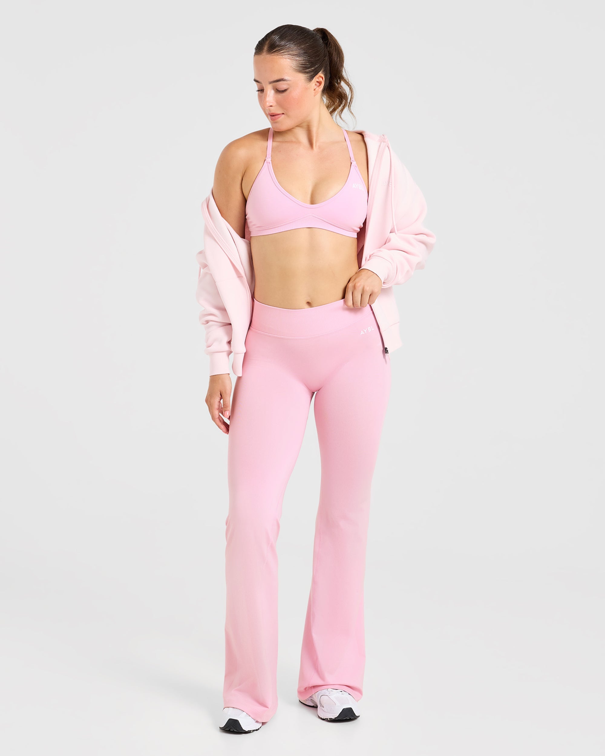 Adapt Seamless Flared Leggings - Spring Pink