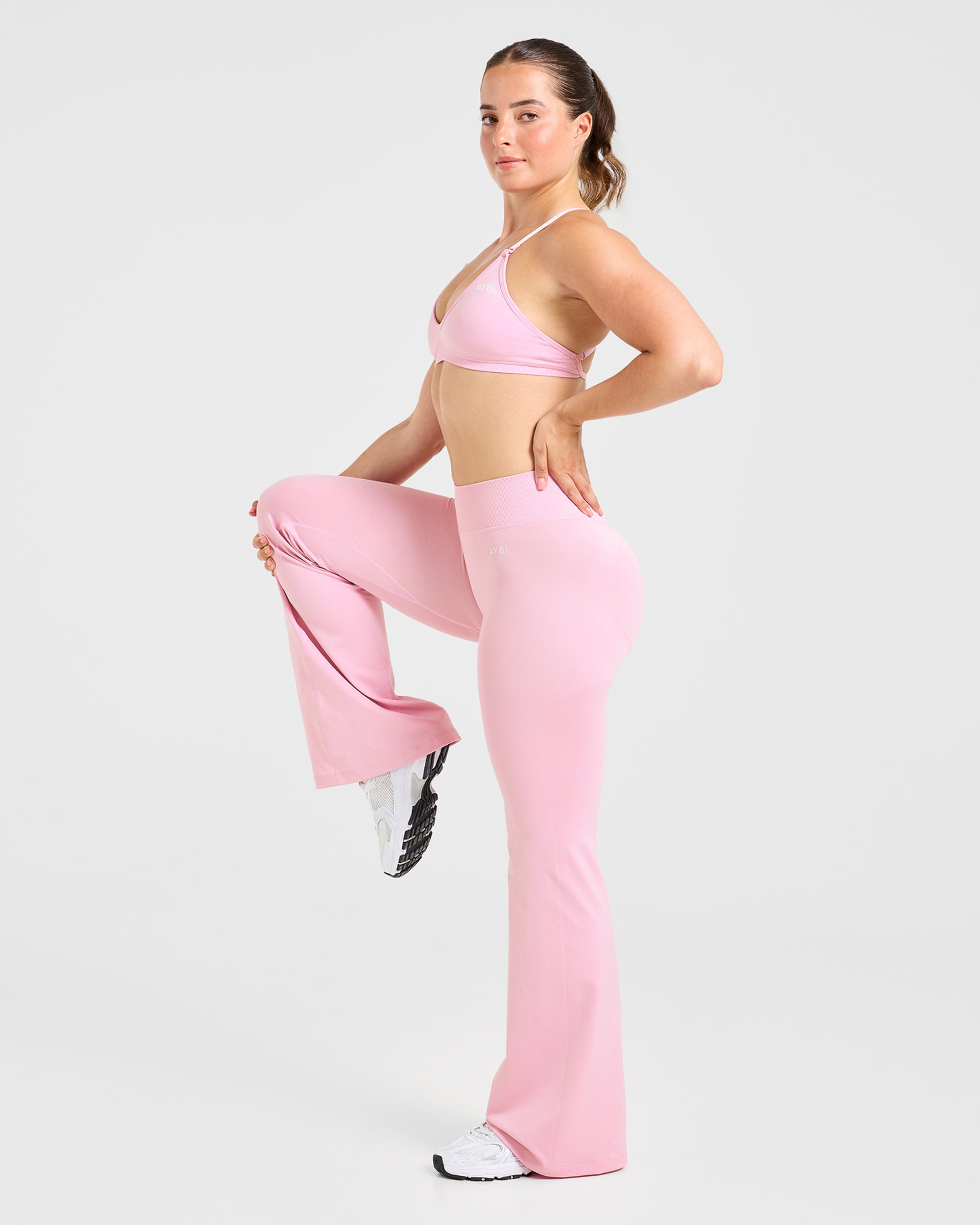 Adapt Seamless Flared Leggings - Spring Pink