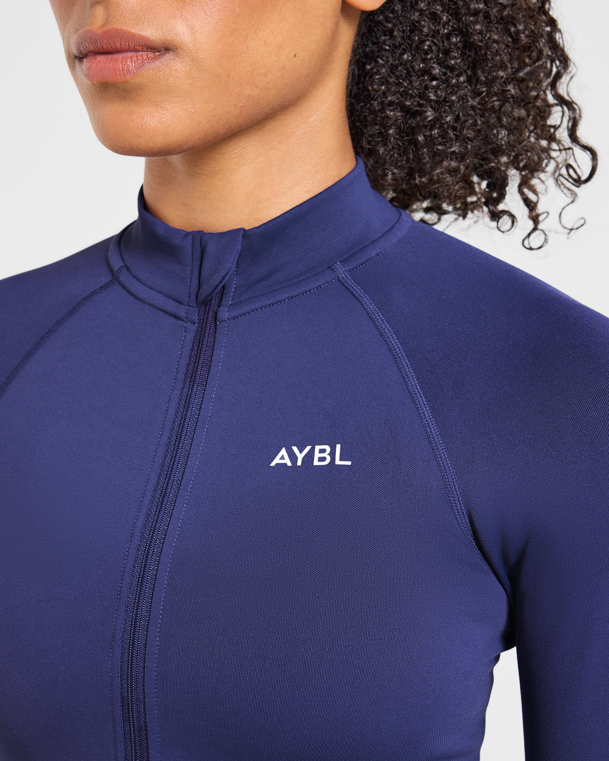 Enhance Seamless Jacket - Storm Blue