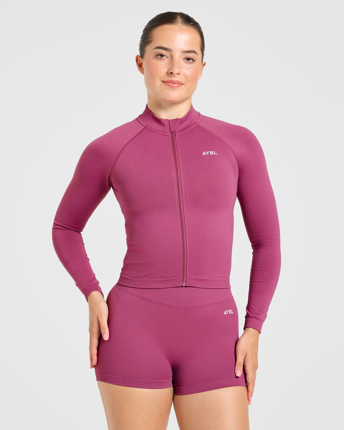 Enhance Seamless Jacket - Dusky Rose
