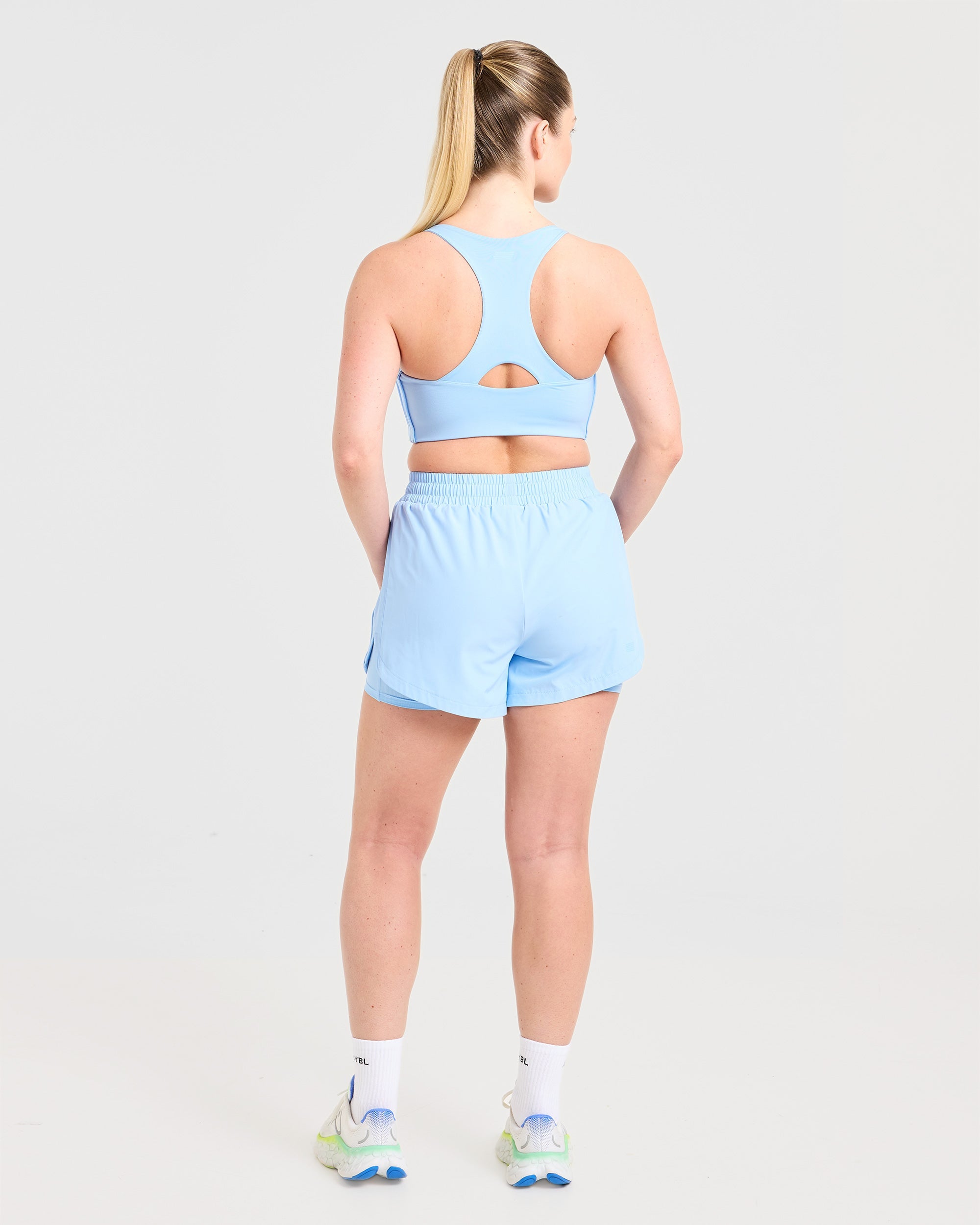 Run Sports Bra - Spring Blue