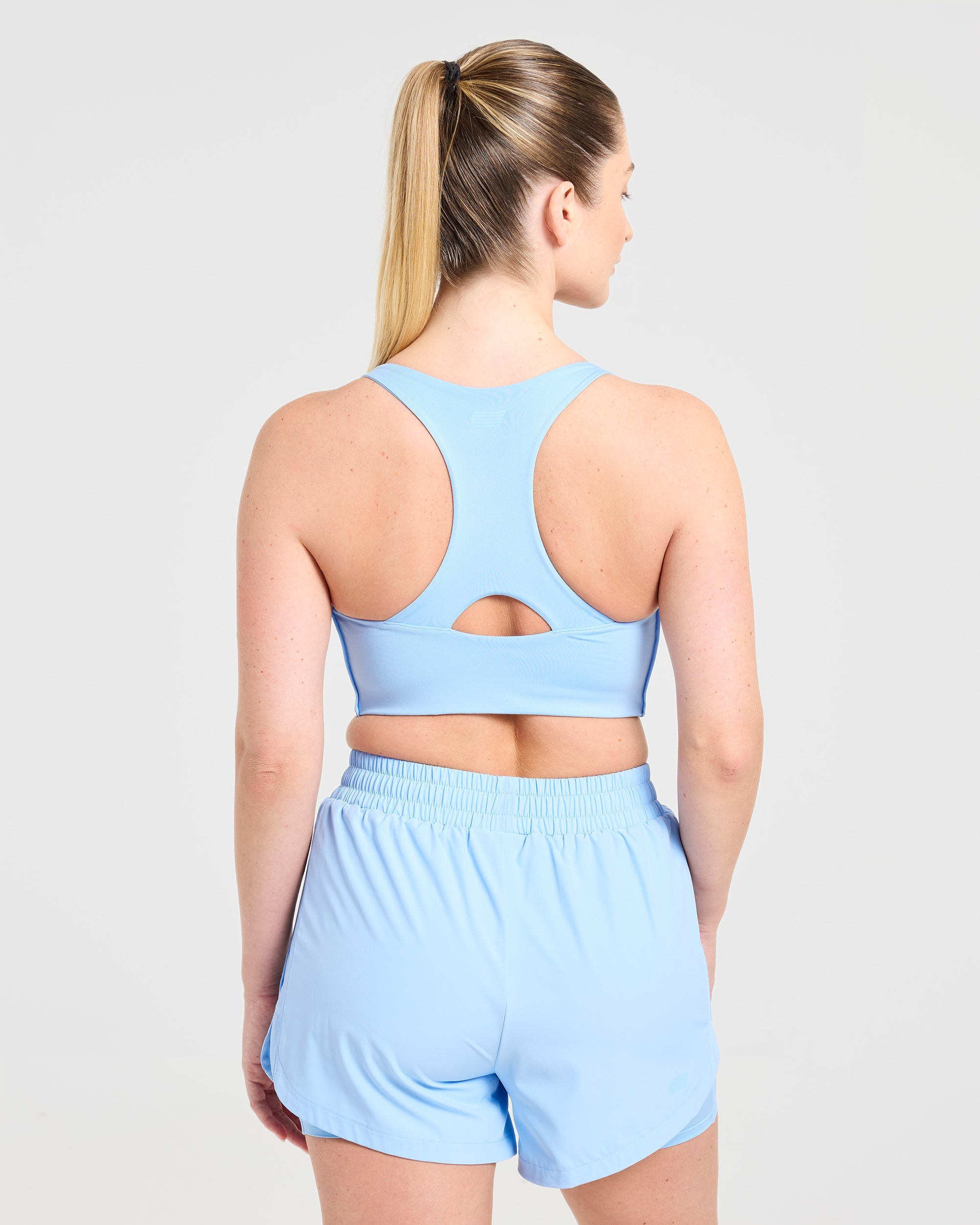 Run Sports Bra - Spring Blue