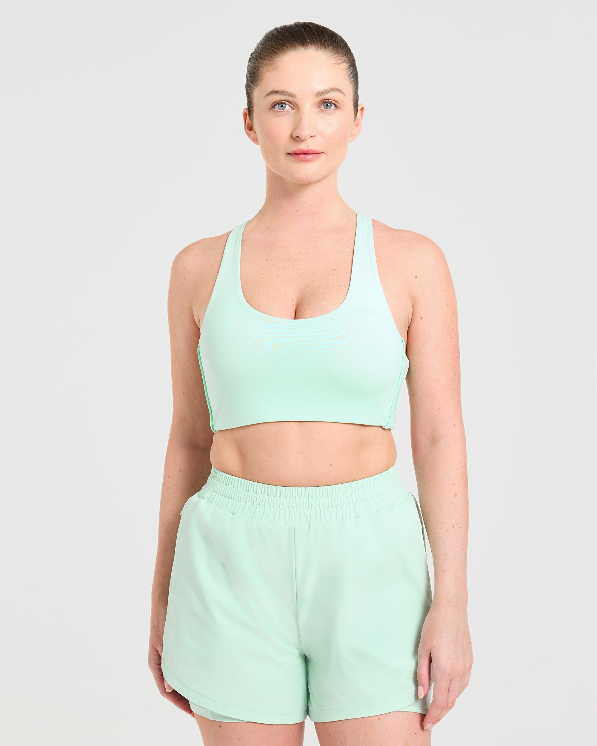 Run Sports Bra - Cool Mint