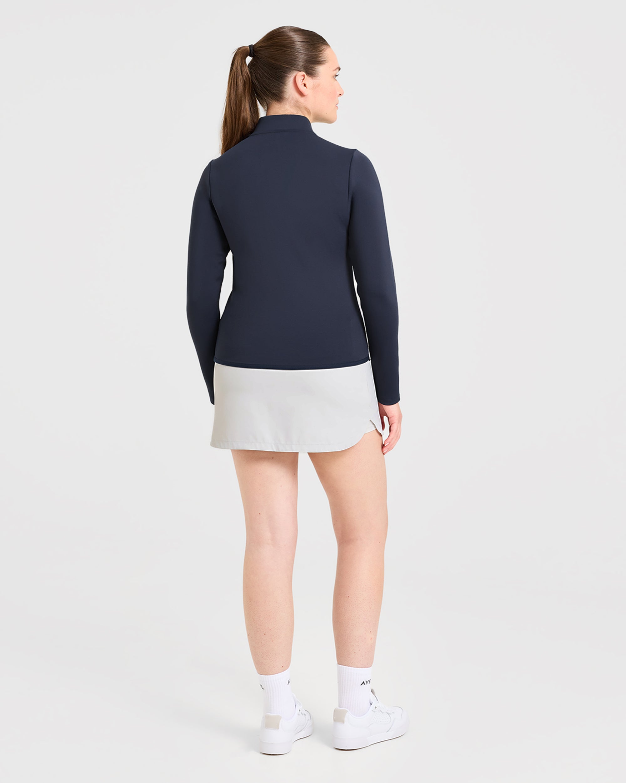 Classic 1/4 Zip Pullover - Navy Blue
