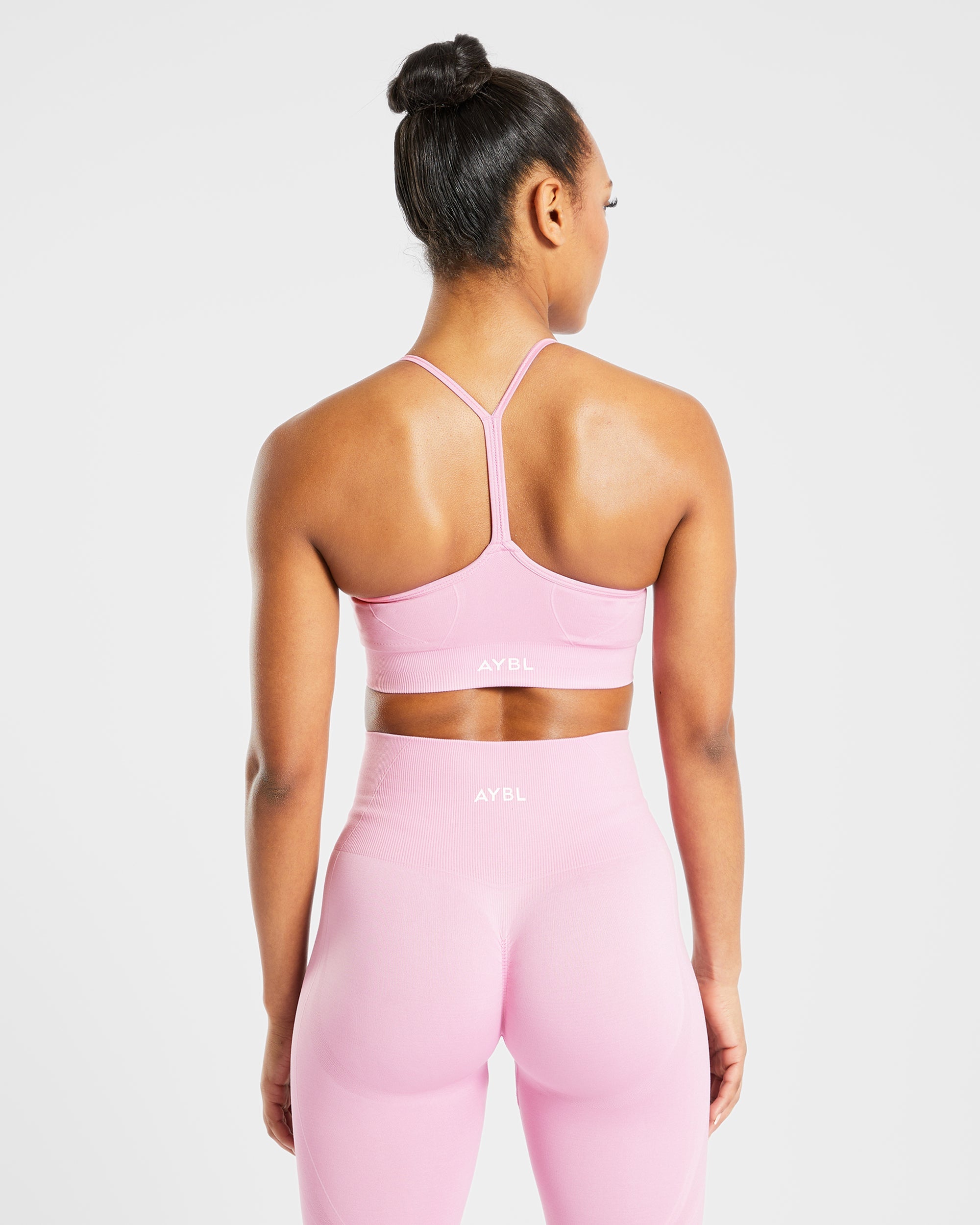 Empower Nahtloser Sport-BH – Babyrosa