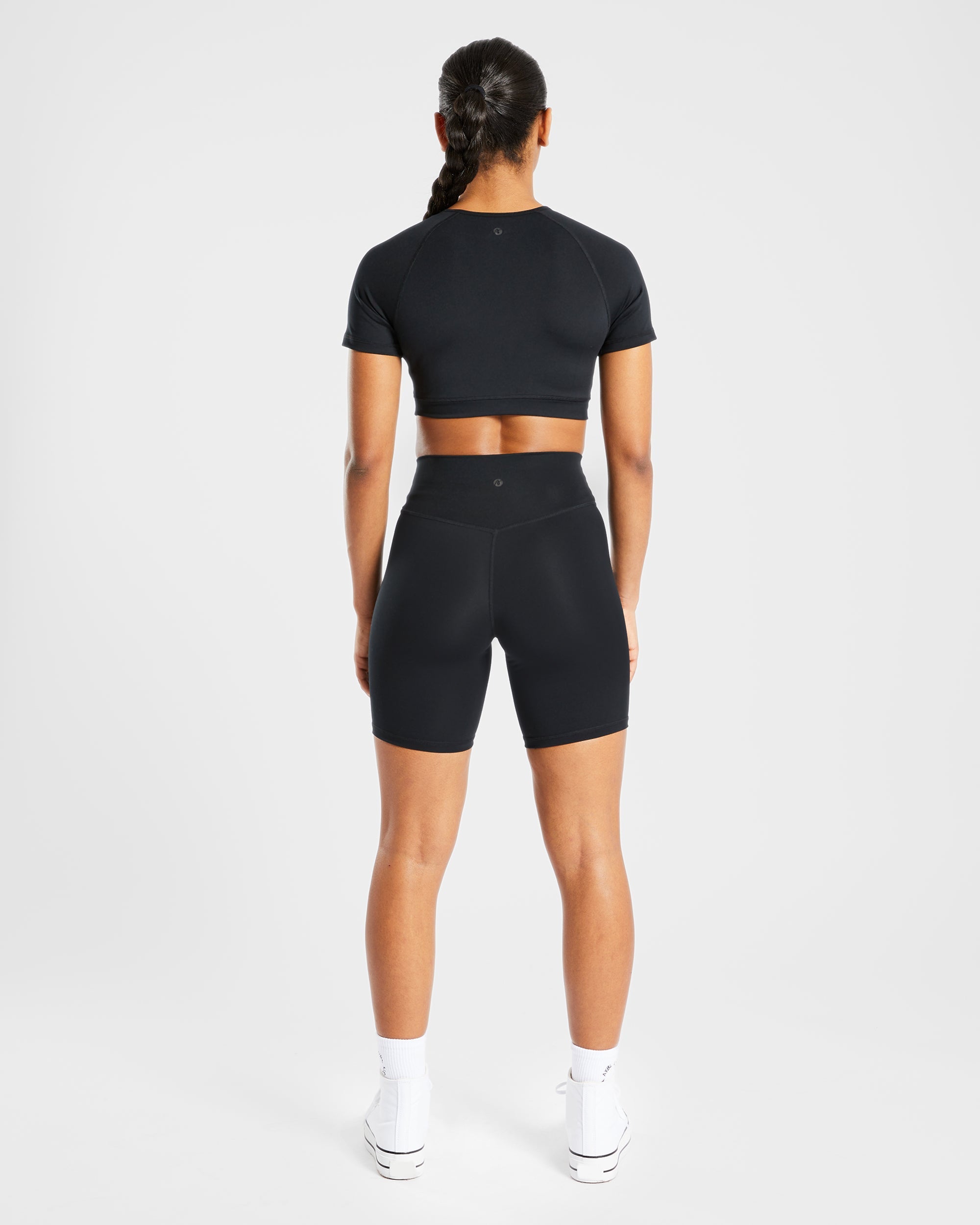 Staple Crop Top - Black