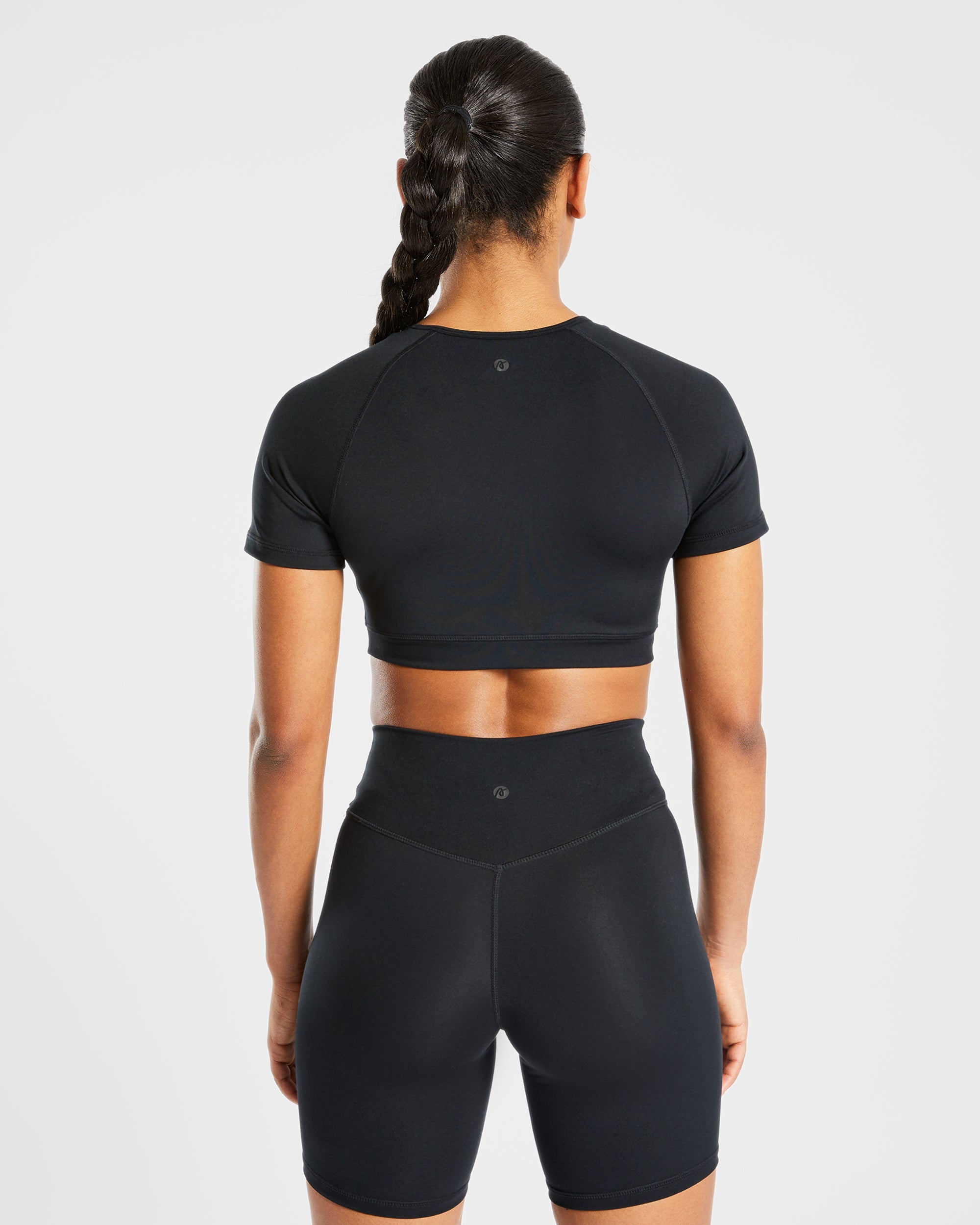 Staple Crop Top - Black