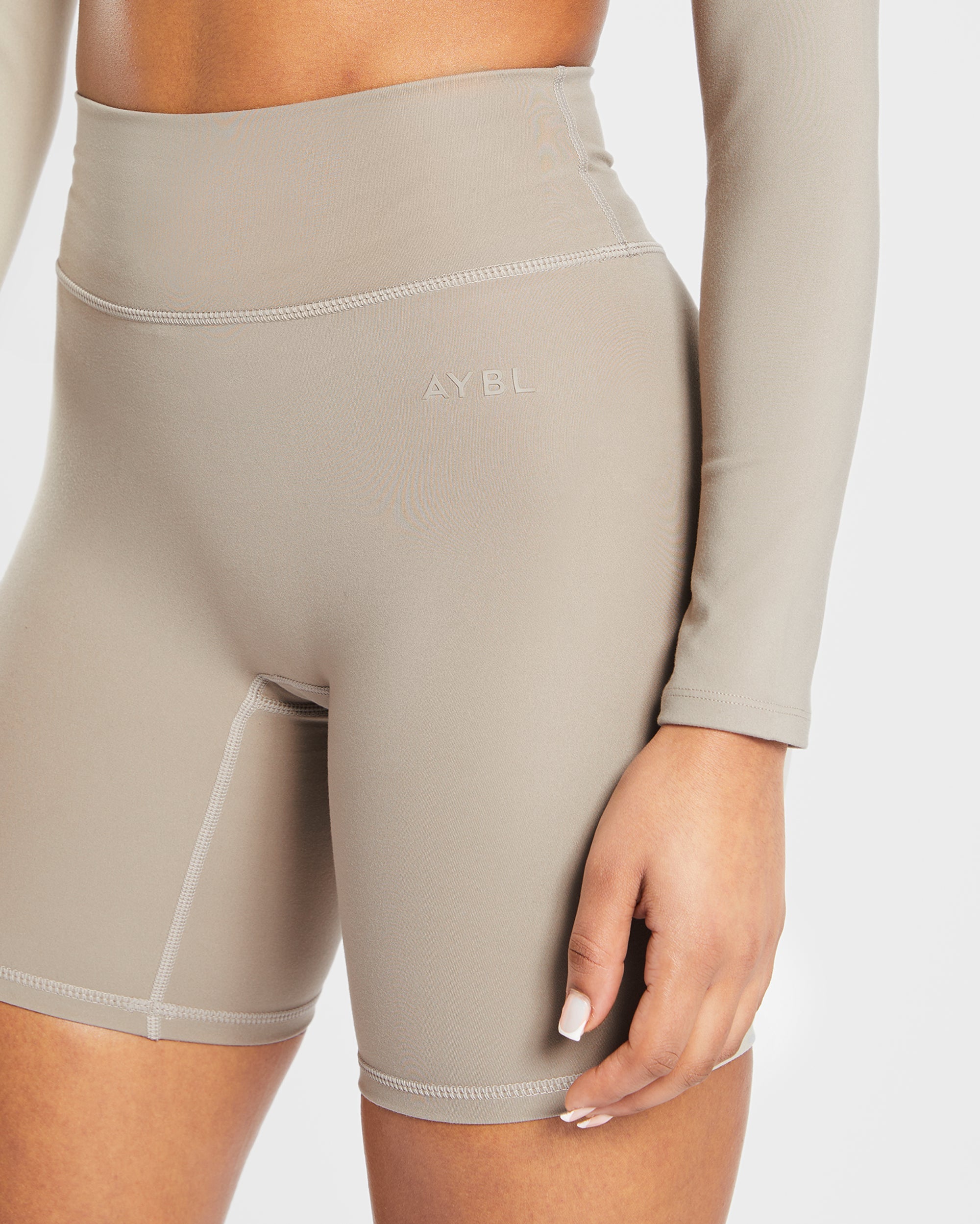 Staple Cycling Shorts - Muted Taupe