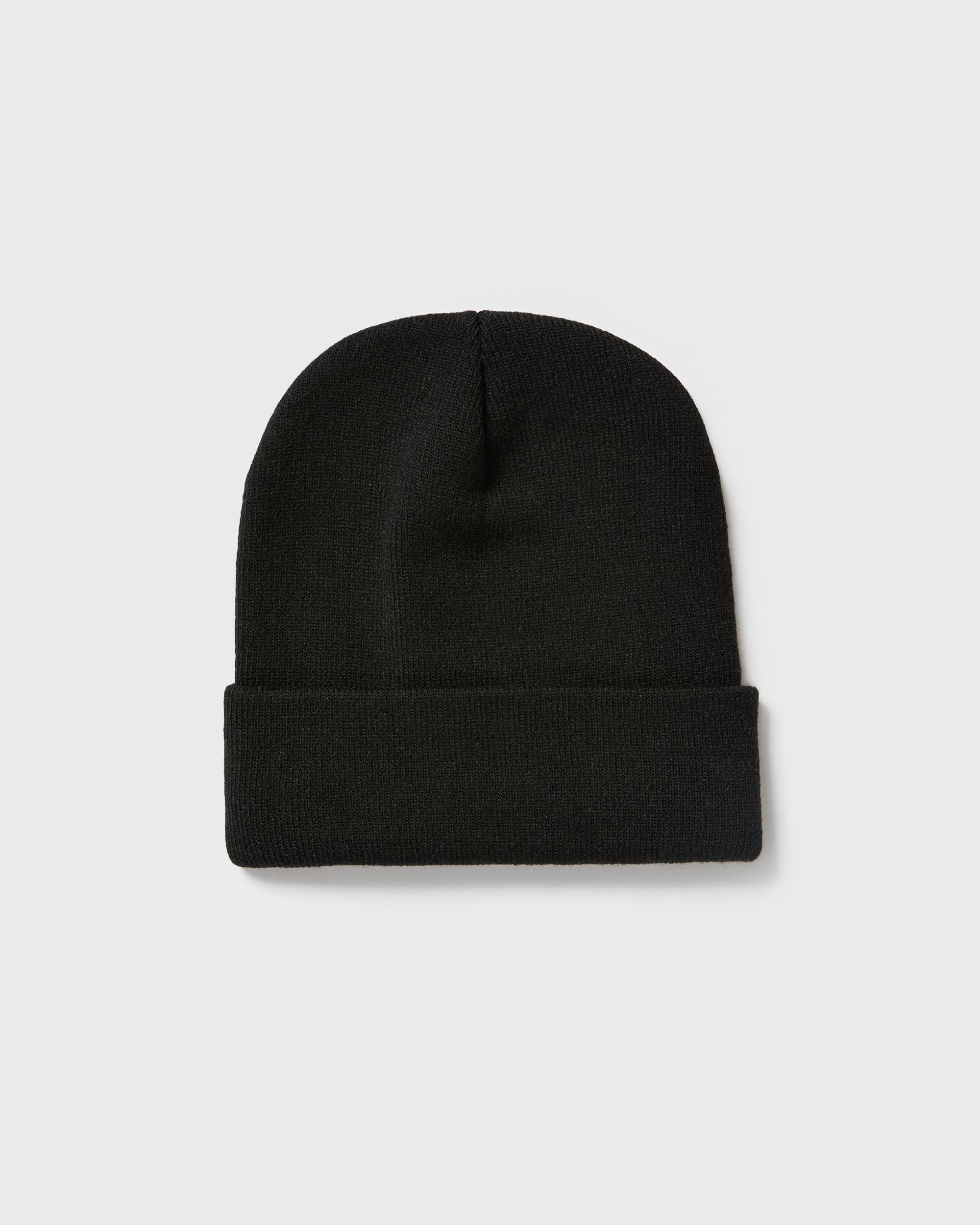 Bestickte Beanie-Mütze – Schwarz