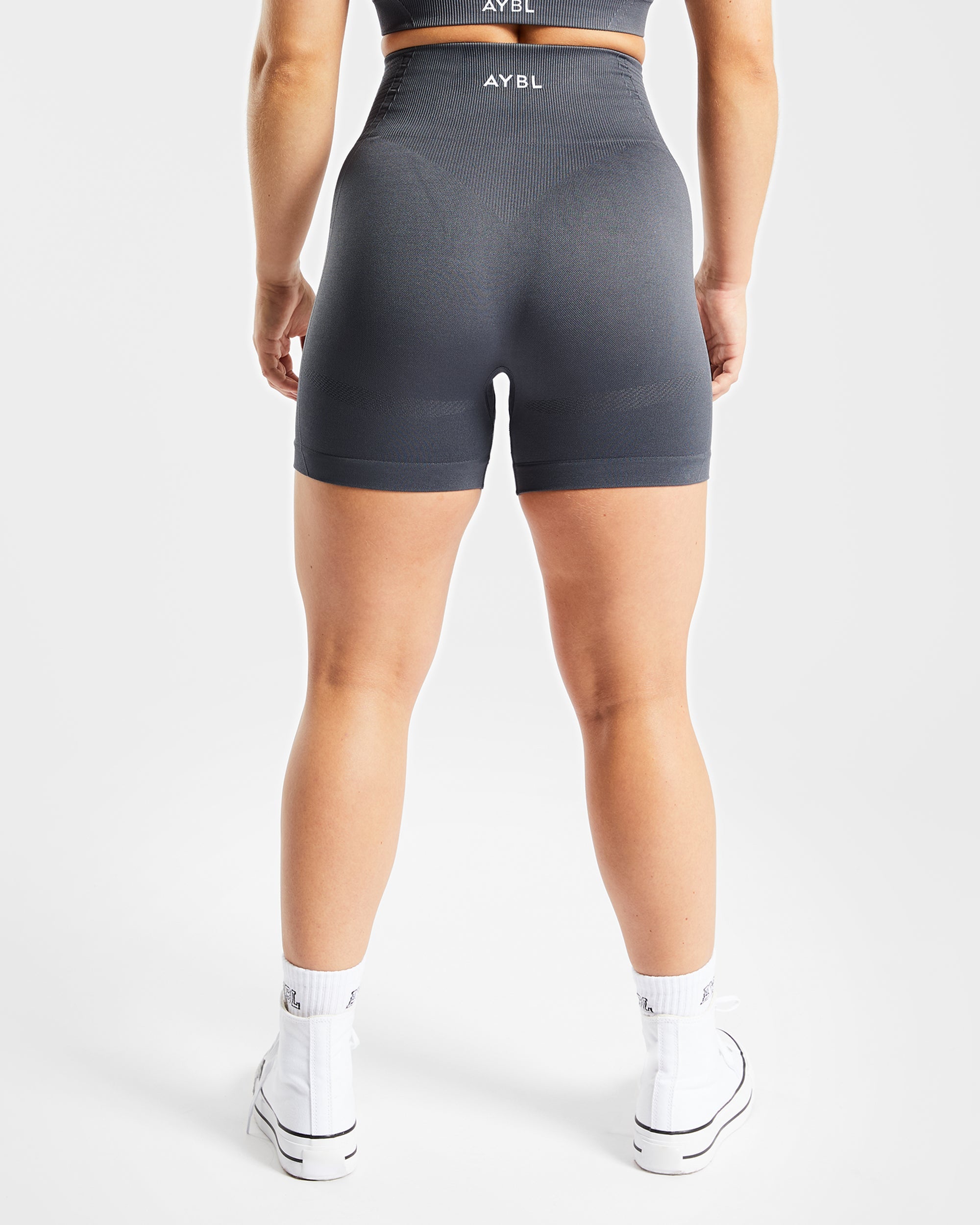 Balance V2 Nahtlose Shorts – Castlerock Grey