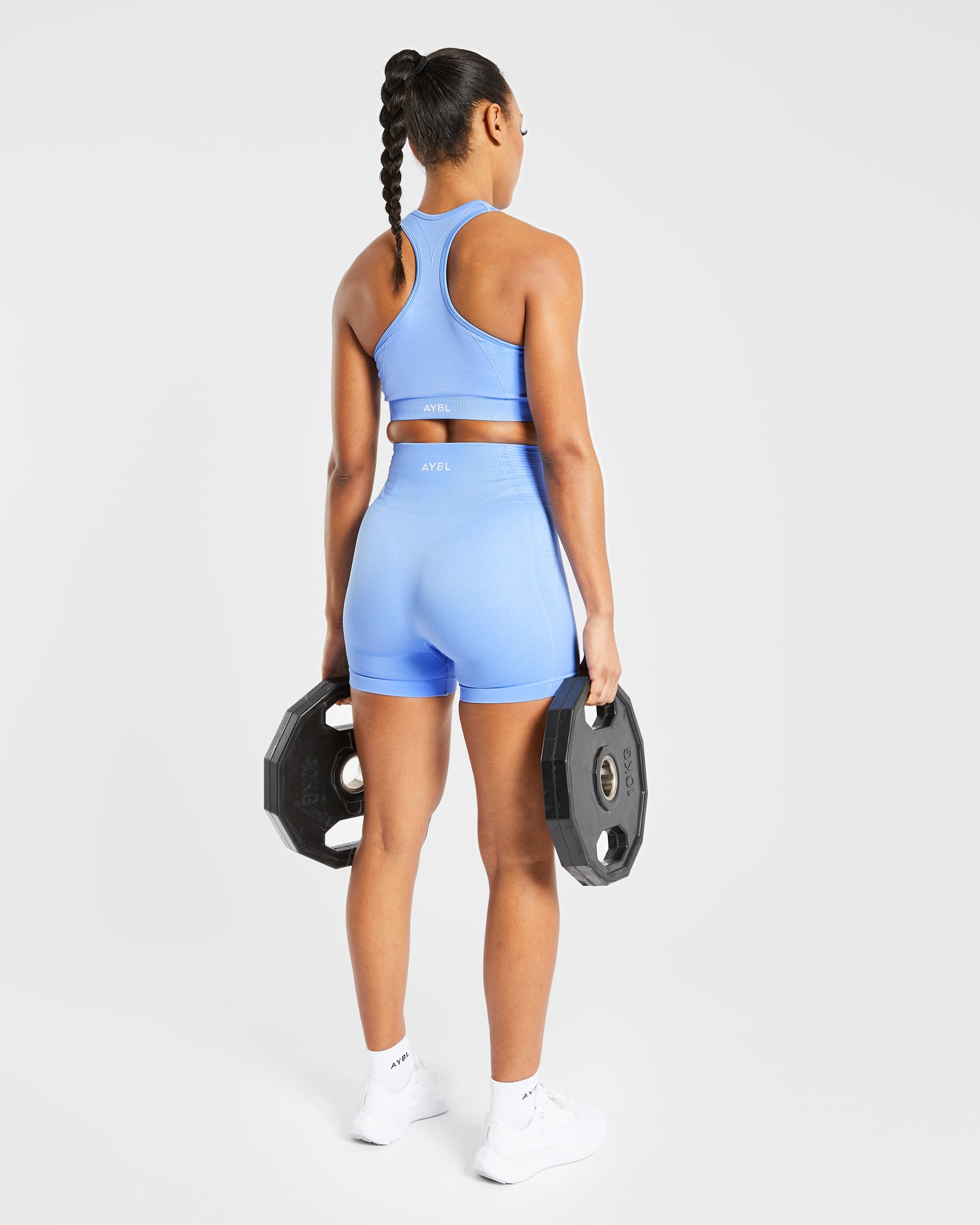 Balance V2 Seamless Sports Bra - Chambray Blue