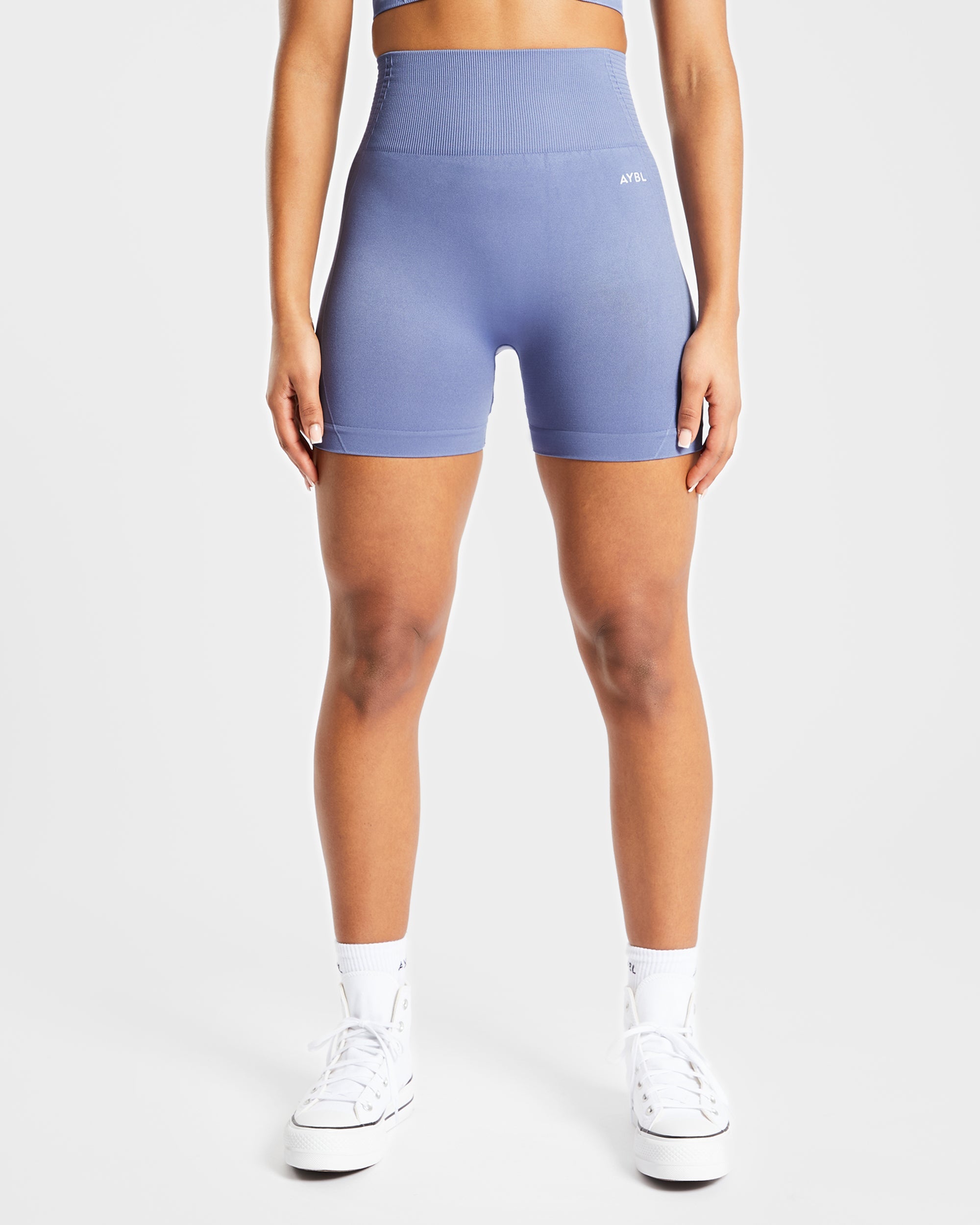 Balance V2 Seamless Shorts - Steel Blue