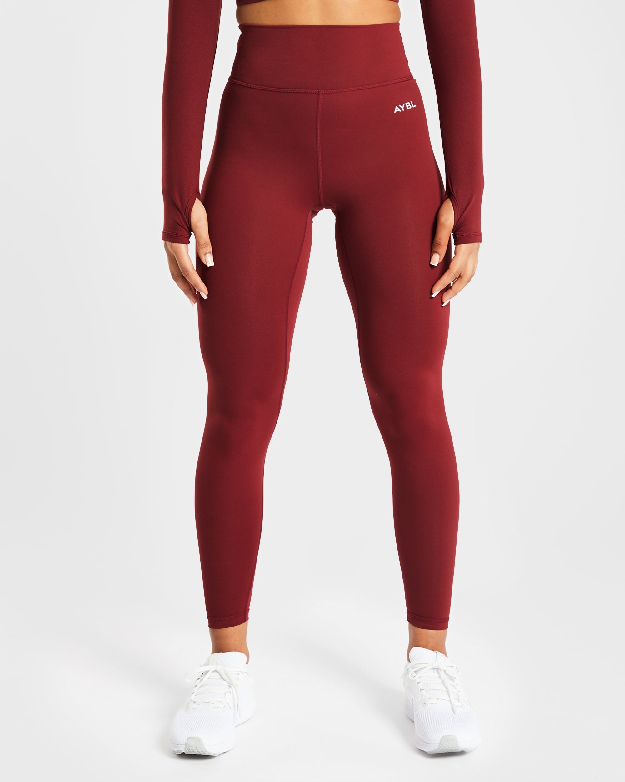 Core Leggings - Mauve Wine