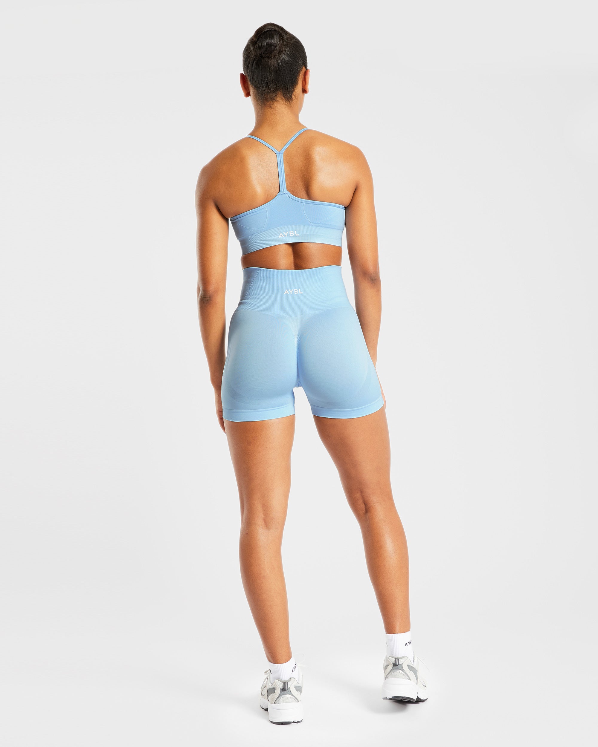 Empower Nahtloser Sport-BH – Himmelblau