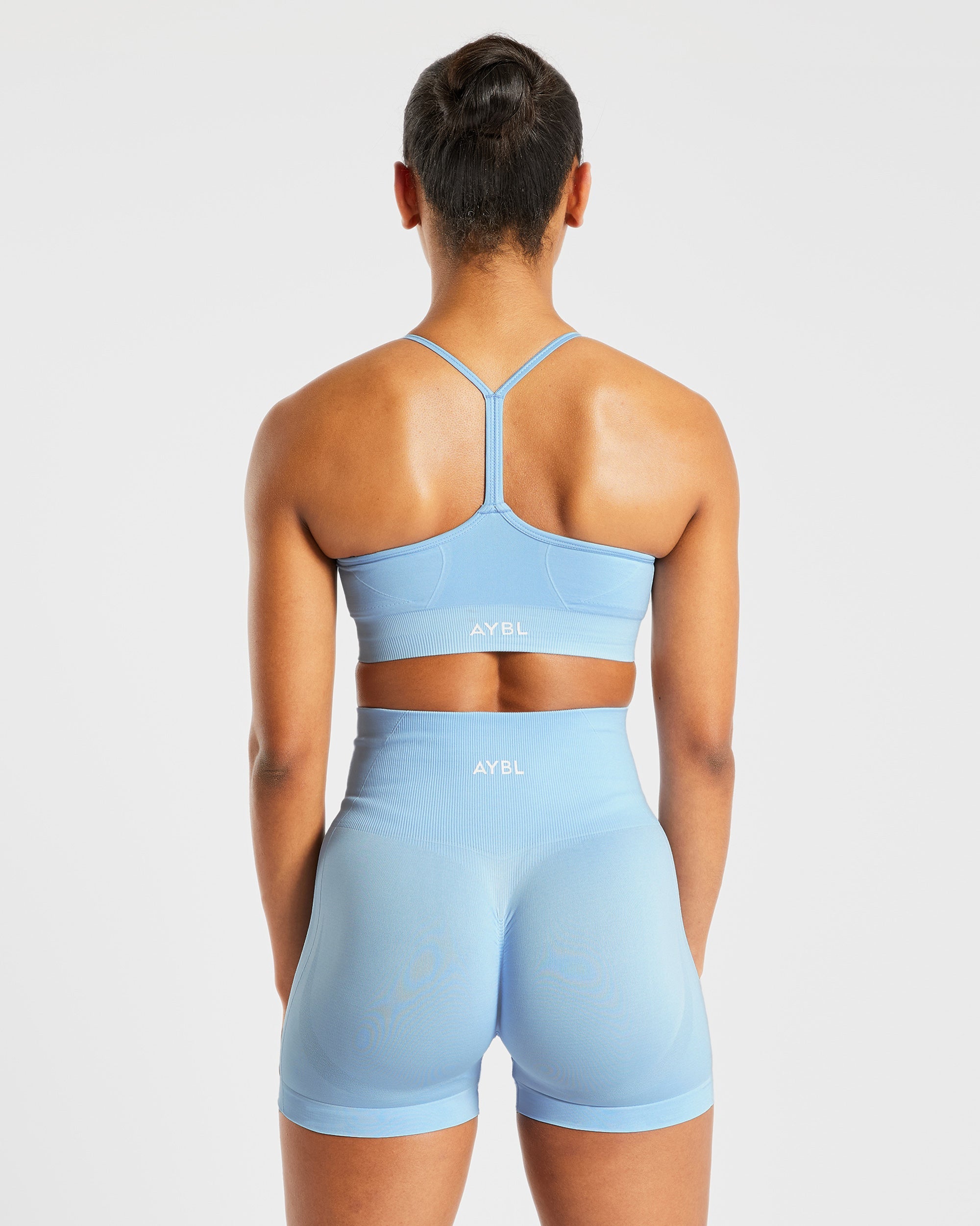 Soutien-gorge de sport sans couture Empower - Bleu ciel