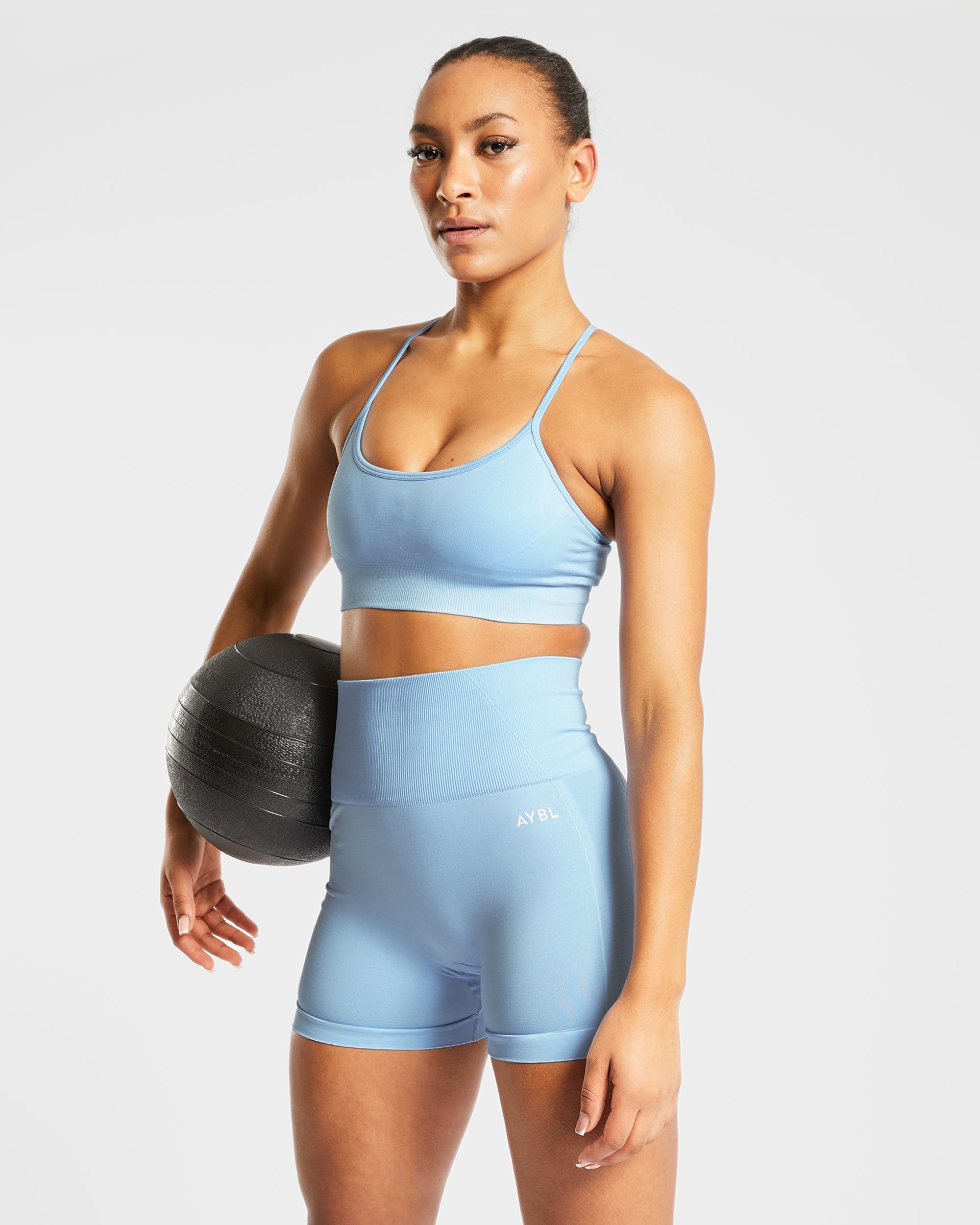 Soutien-gorge de sport sans couture Empower - Bleu ciel