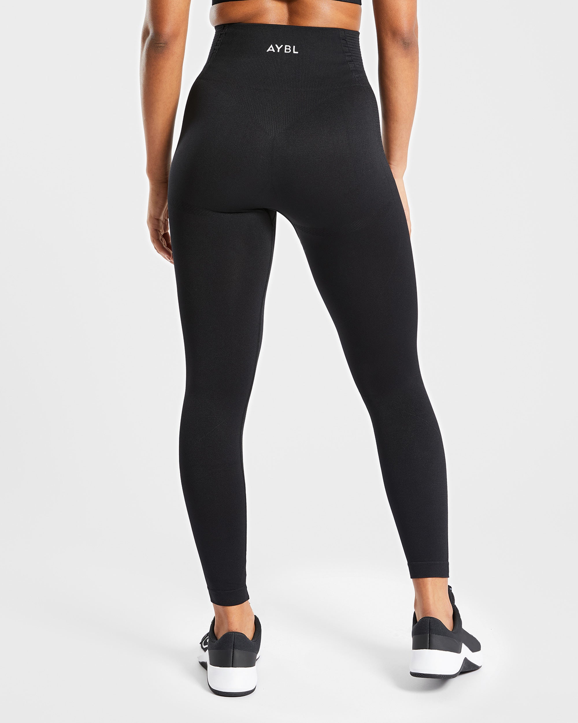 Balance V2 Nahtlose Leggings – Schwarz