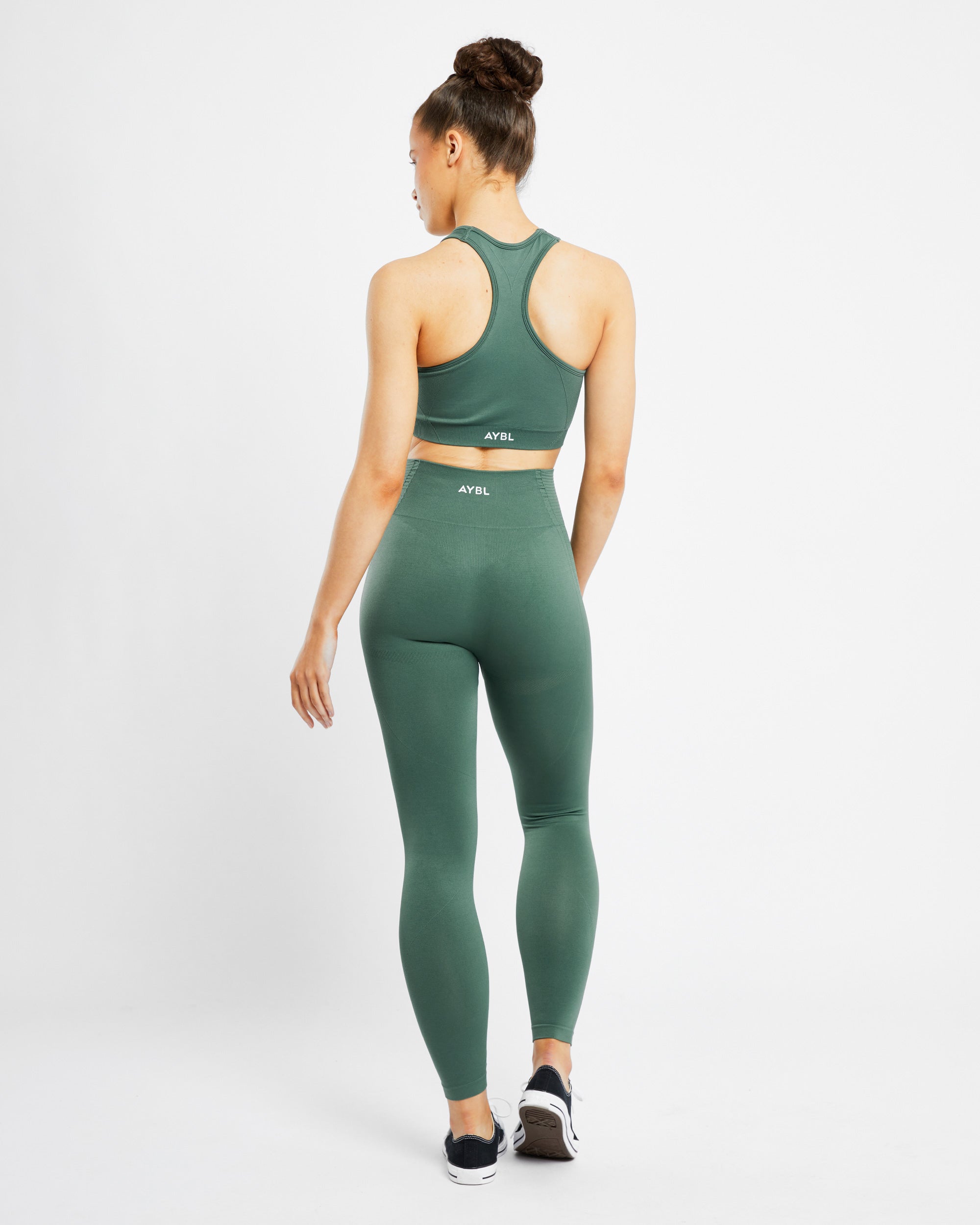 Soutien-gorge de sport sans couture Balance V2 - Vert