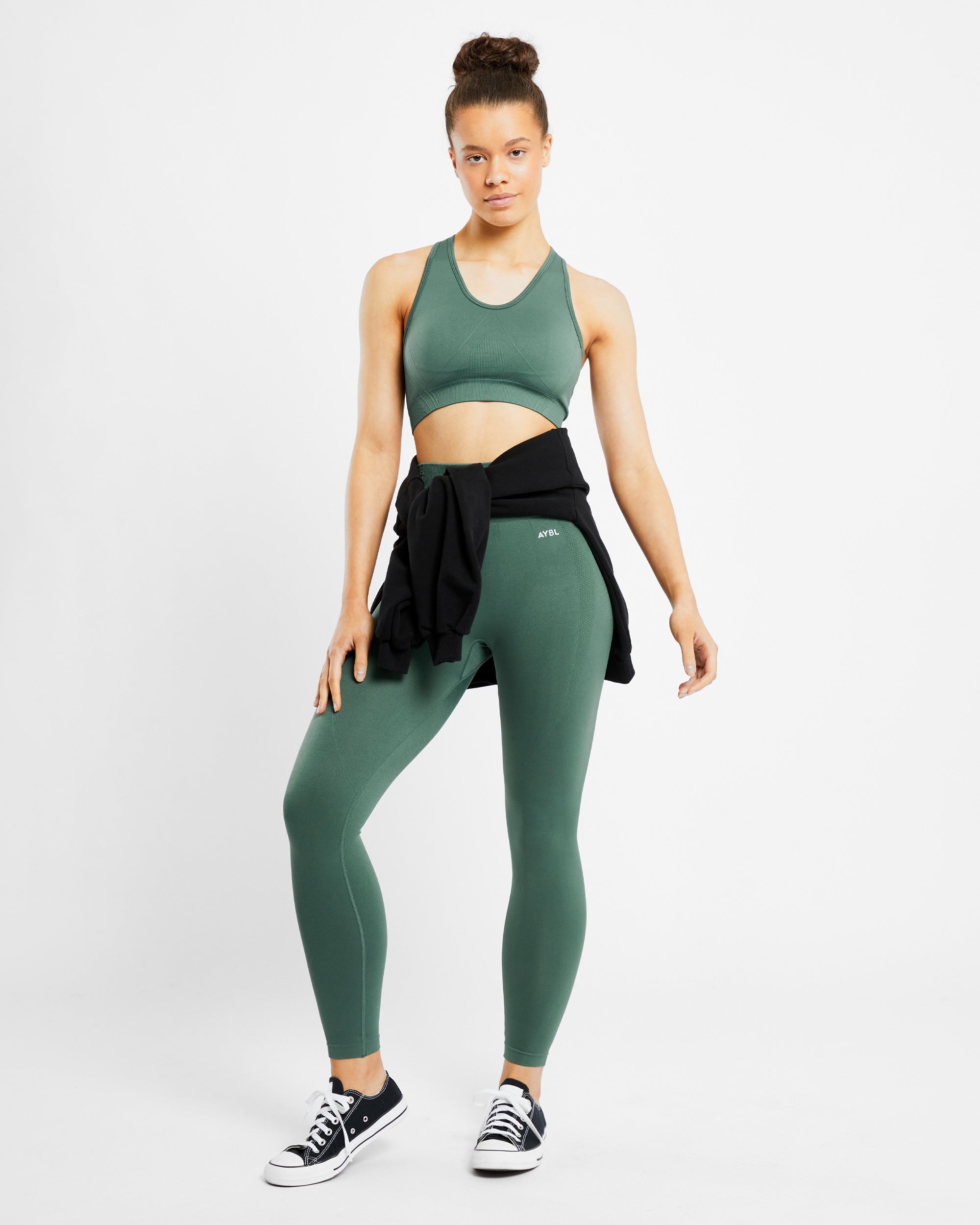 Soutien-gorge de sport sans couture Balance V2 - Vert