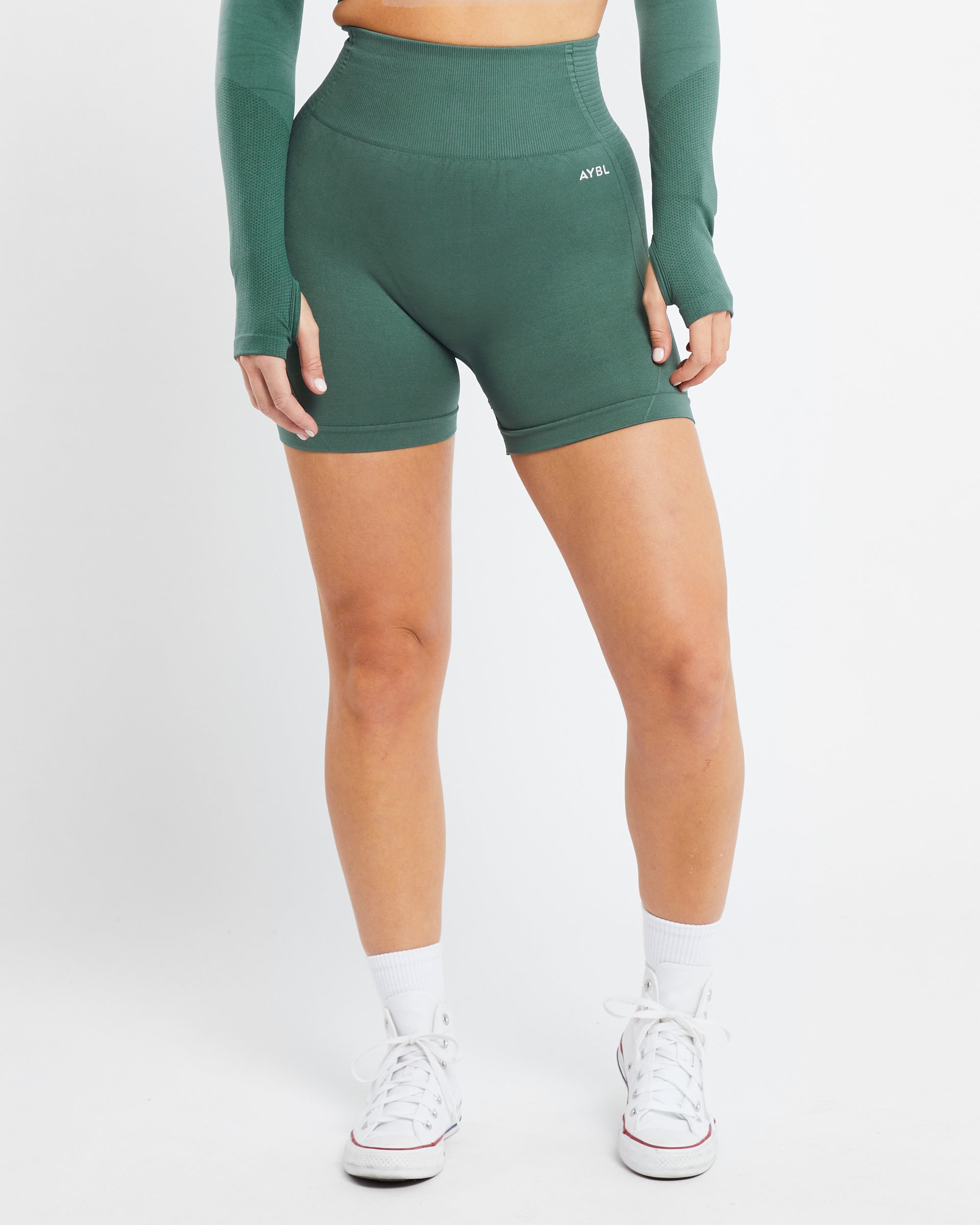 Balance V2 Nahtlose Shorts – Grün