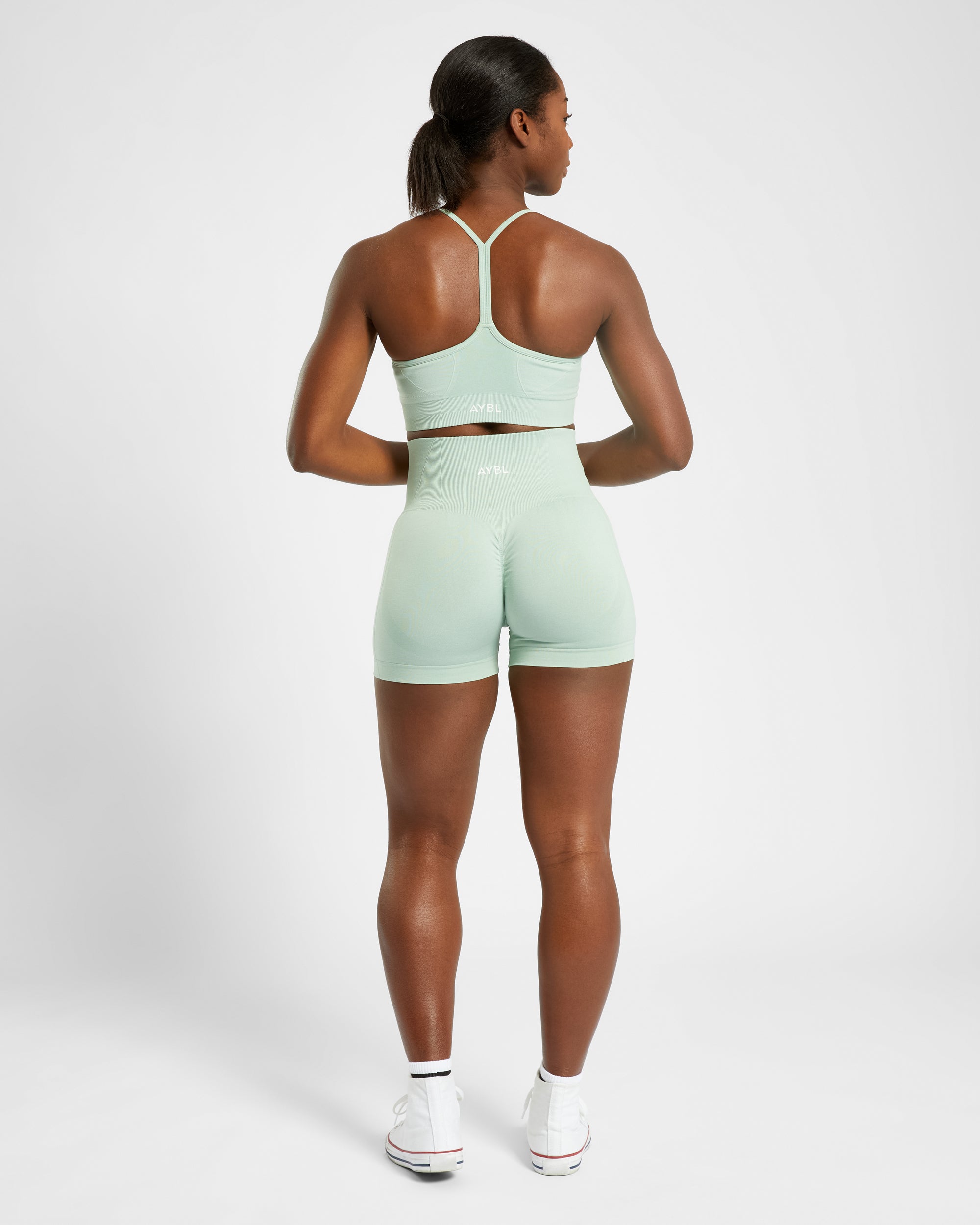 Soutien-gorge de sport sans couture Empower - Spring Green Marl