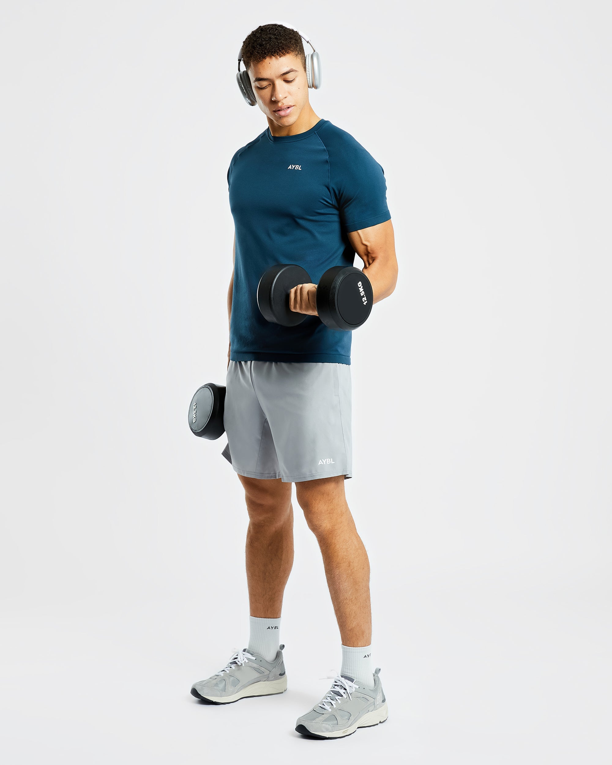 Ascend Seamless T Shirt - Marine Blue