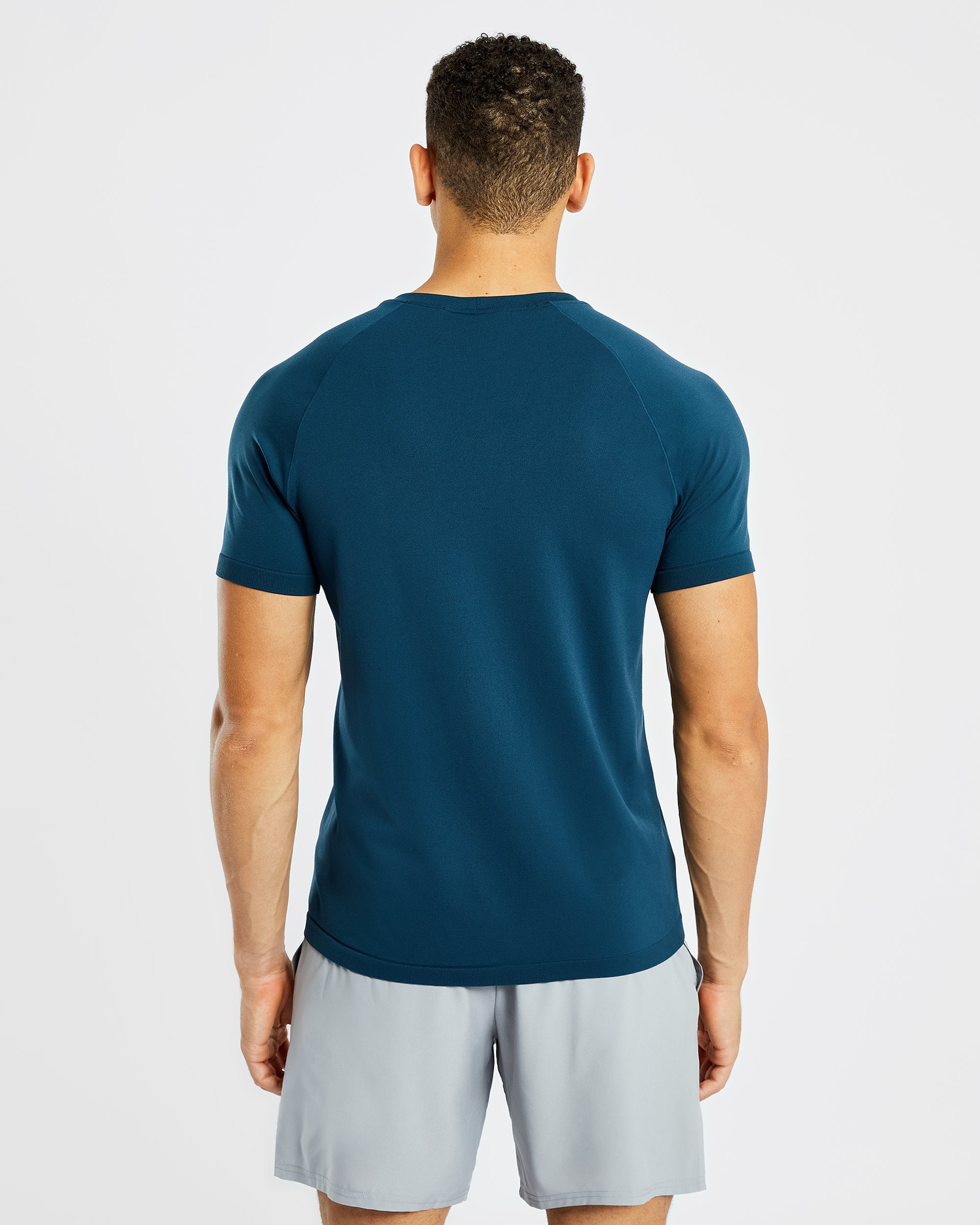 Ascend Seamless T Shirt - Marine Blue