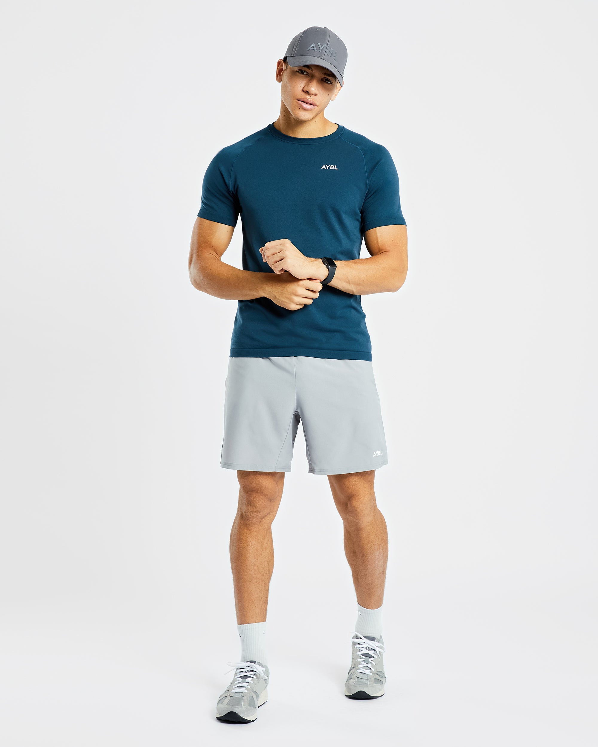 Ascend Seamless T Shirt - Marine Blue