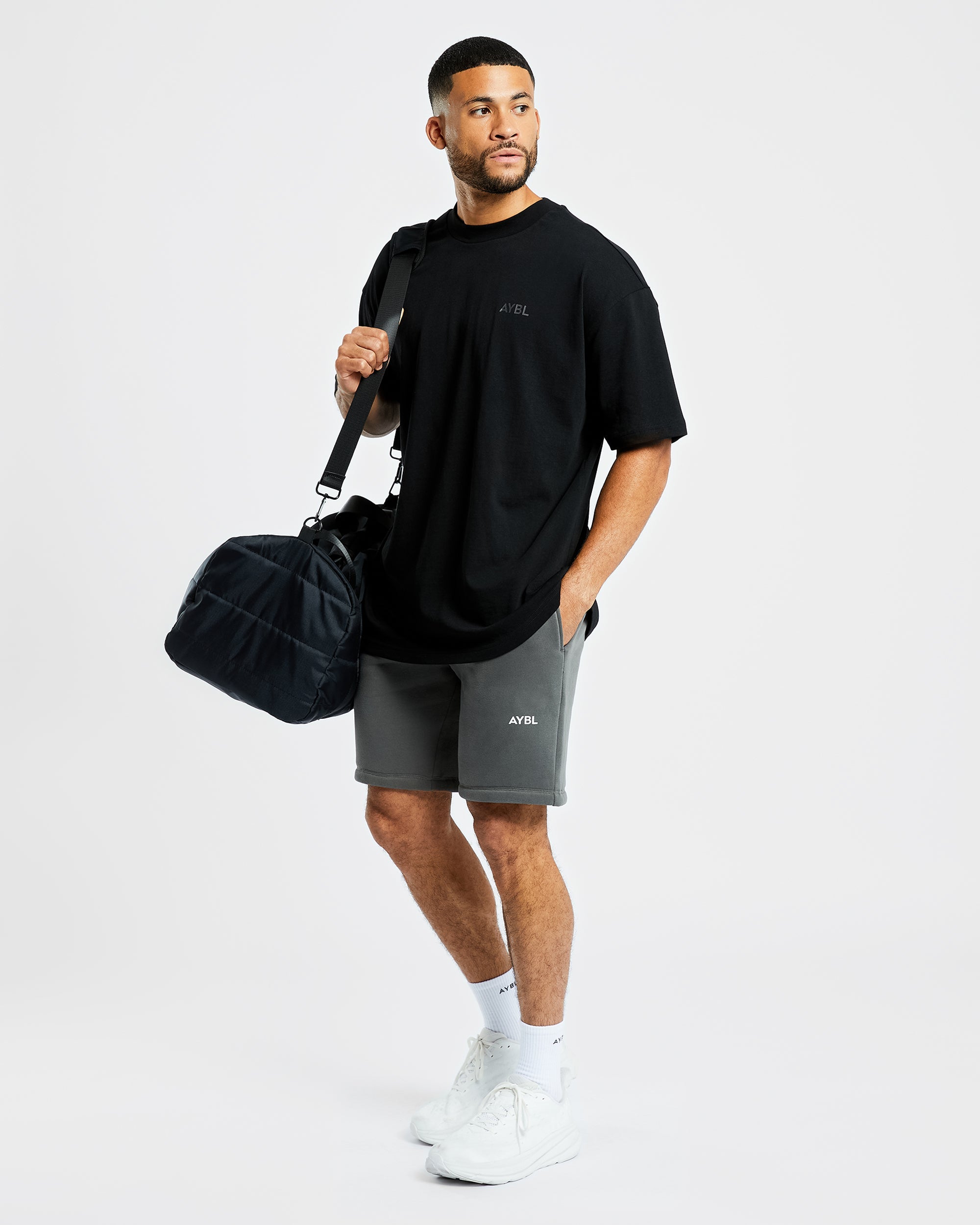 Essential Oversized T Shirt - Black