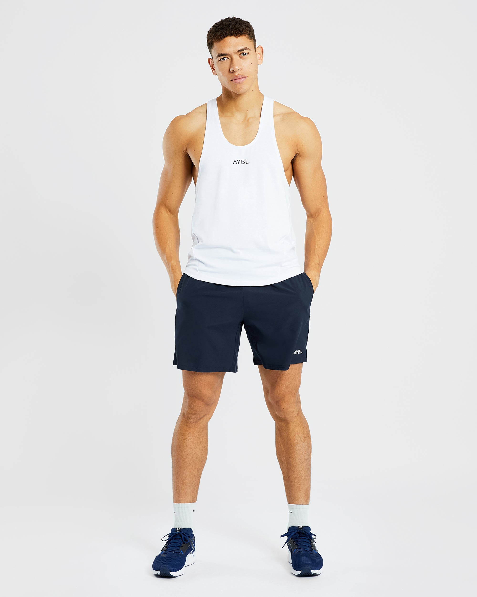 Core 7" Shorts – Marineblau