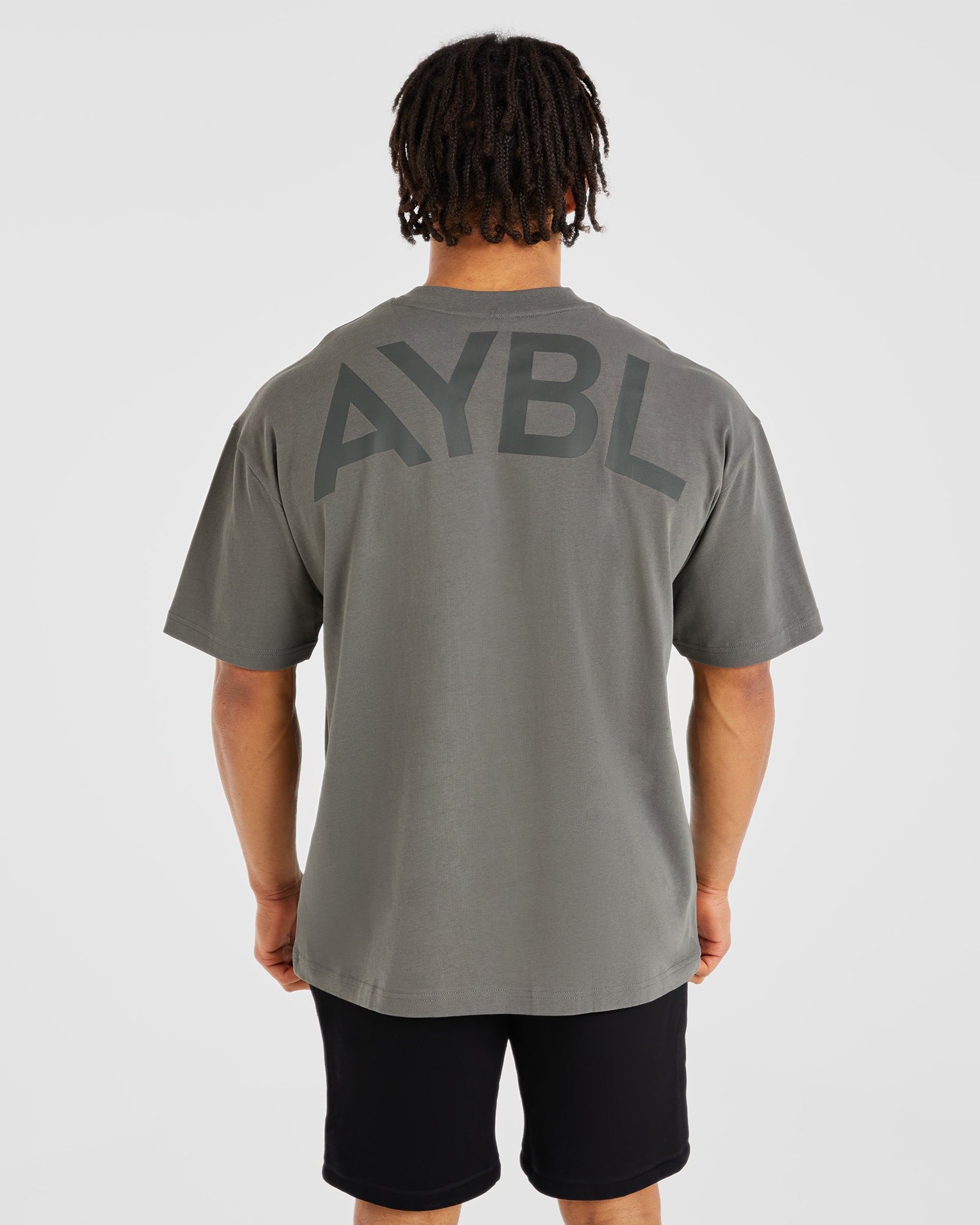 Essential Oversized T Shirt - Charcoal