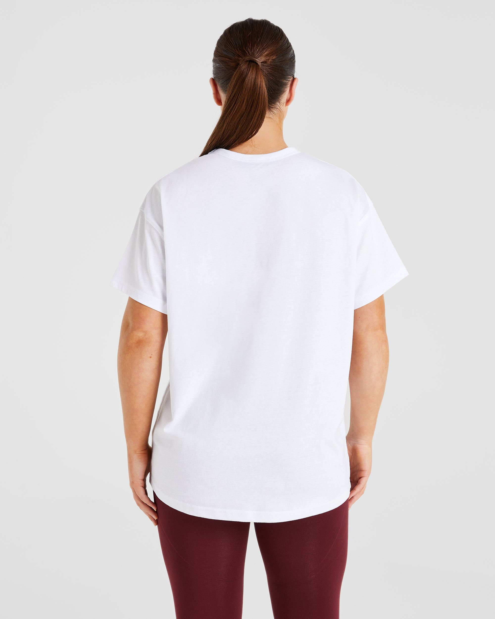 Athletics 18 Oversized T Shirt - White