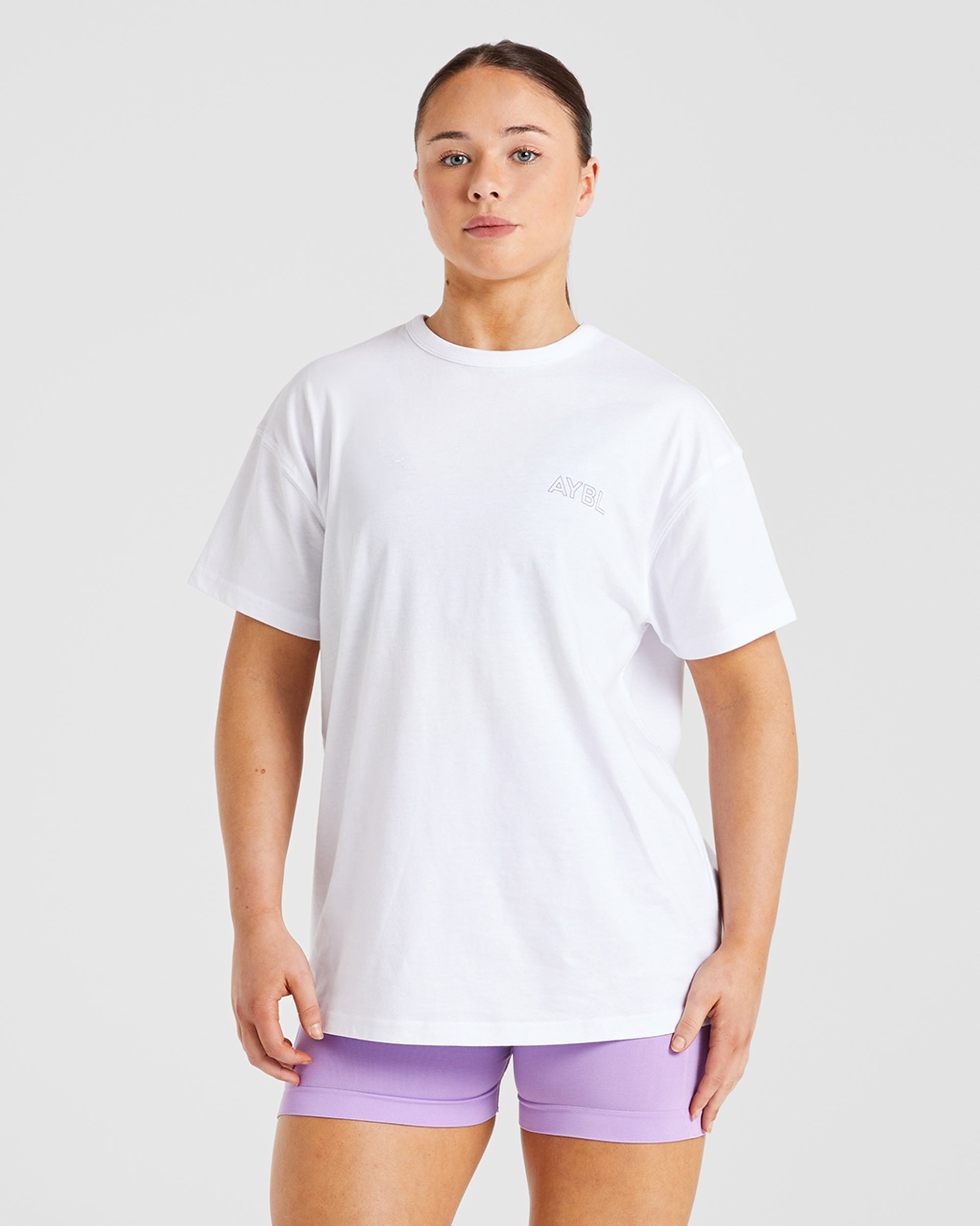 AYBL Athletics Oversized T Shirt - White