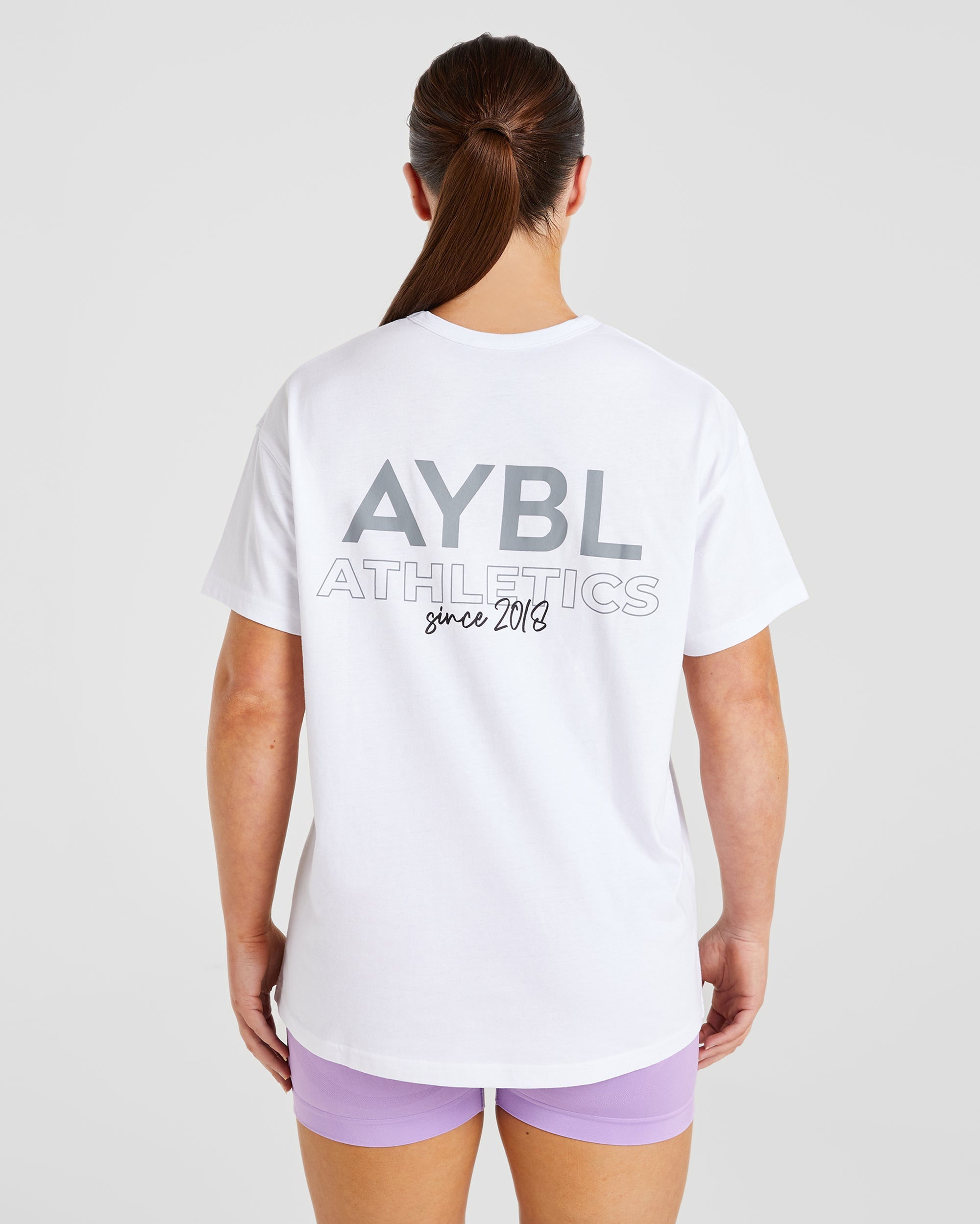 AYBL Athletics Oversized T Shirt - White