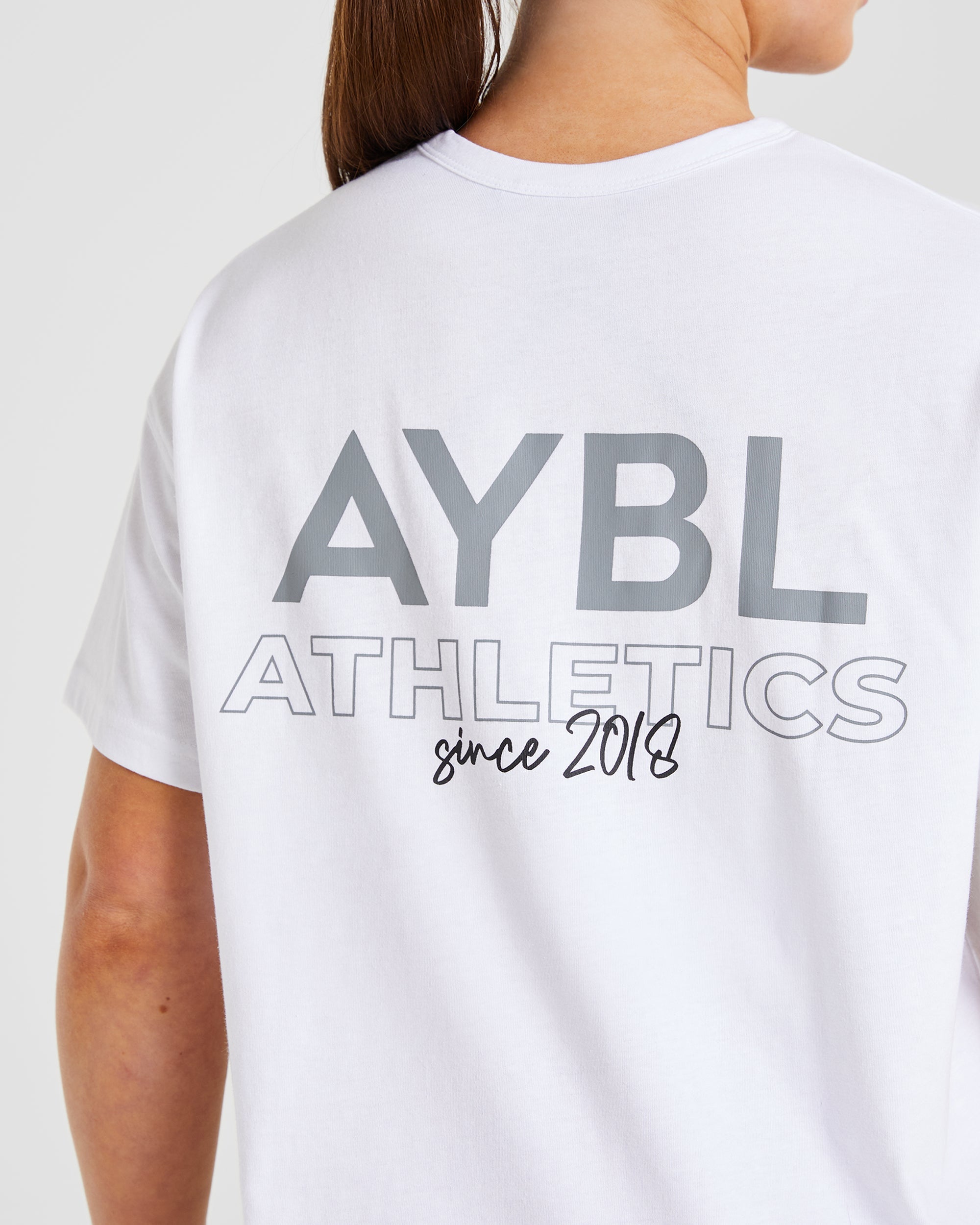 AYBL Athletics Oversized T Shirt - White