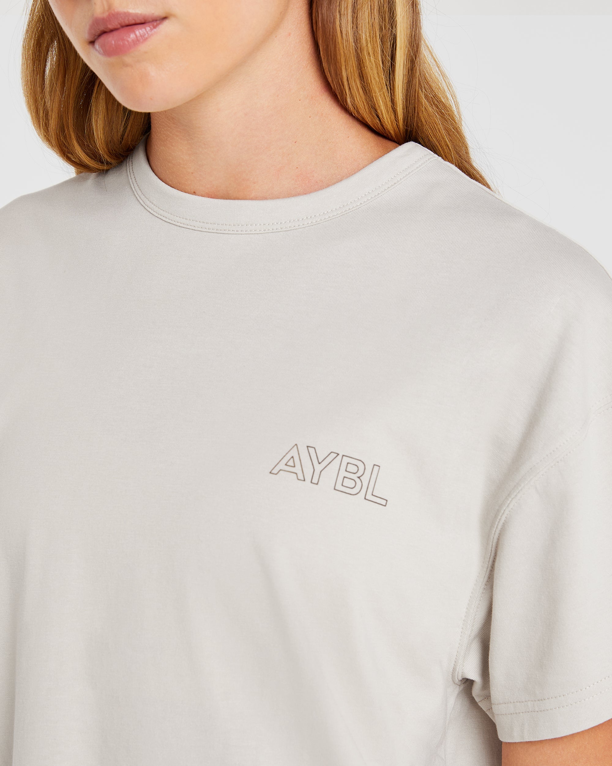 AYBL Athletics Oversized T Shirt - Beige