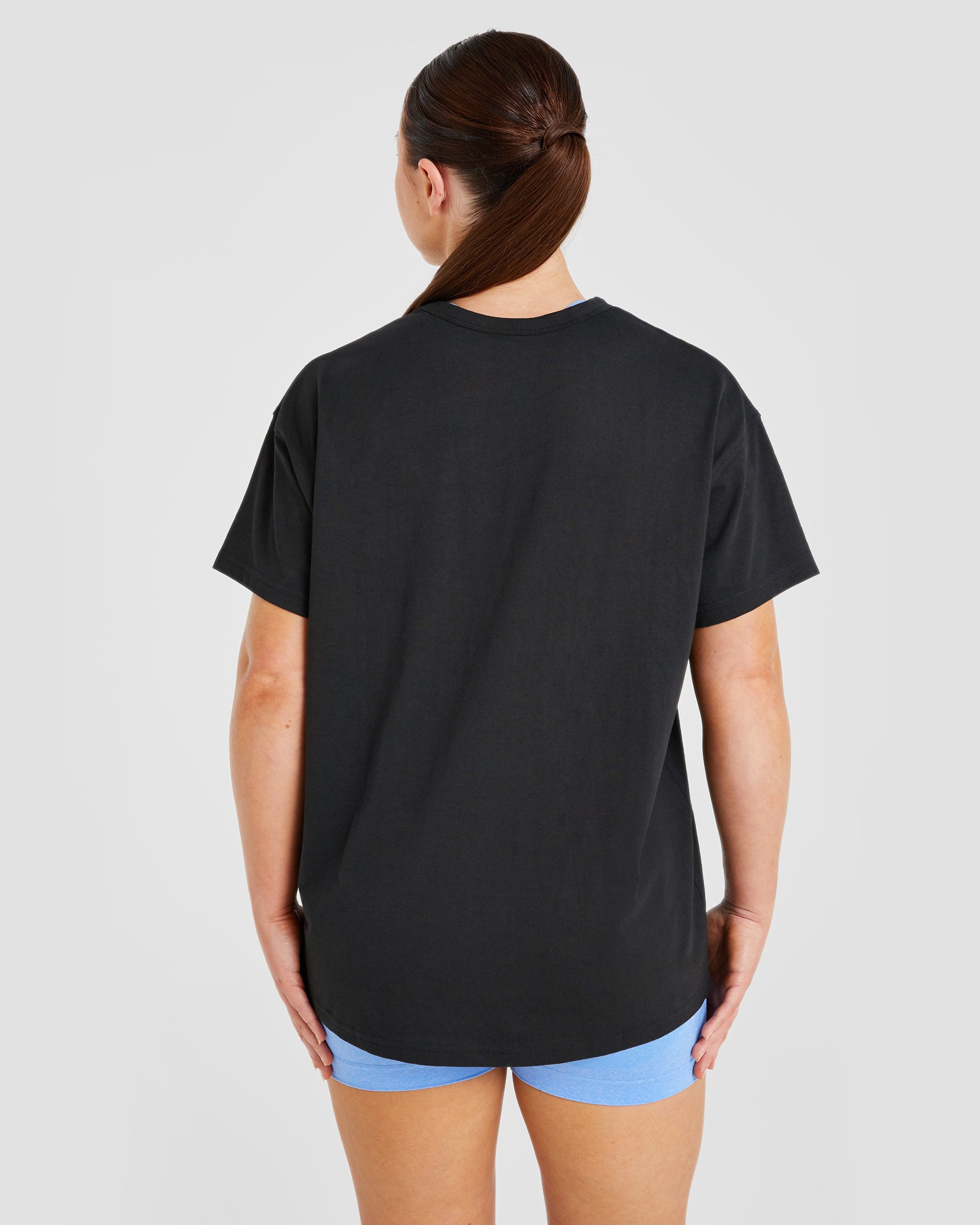 Athletics 18 Oversized T Shirt - Black