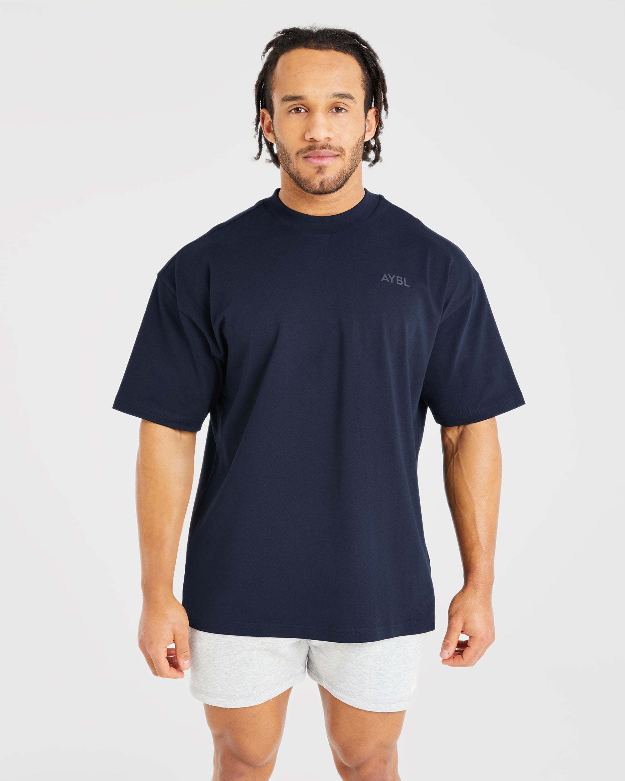 Essential Oversized T Shirt - Navy