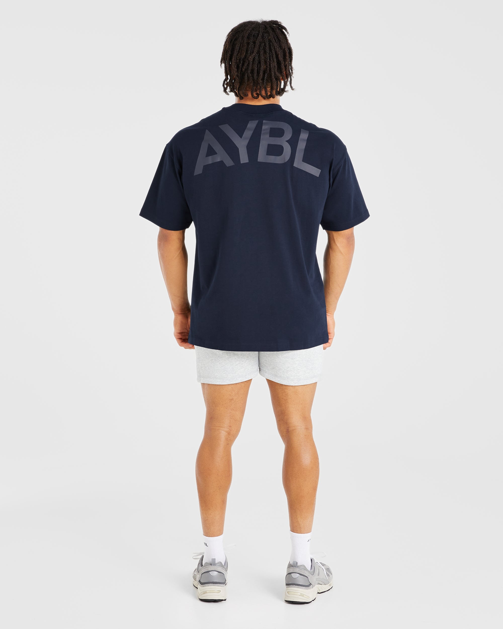 Essential Oversized T Shirt - Navy