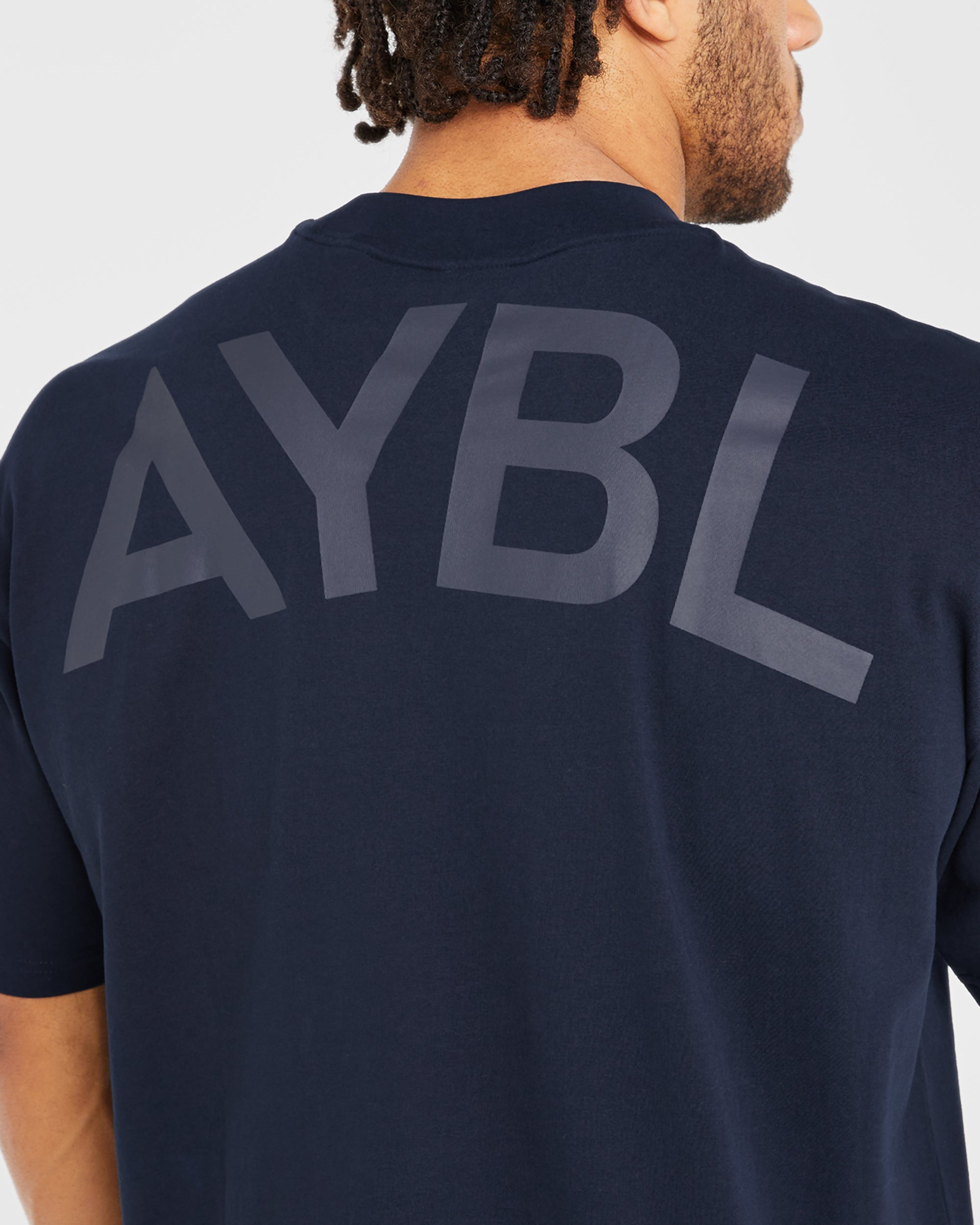 Essential Oversized T Shirt - Navy