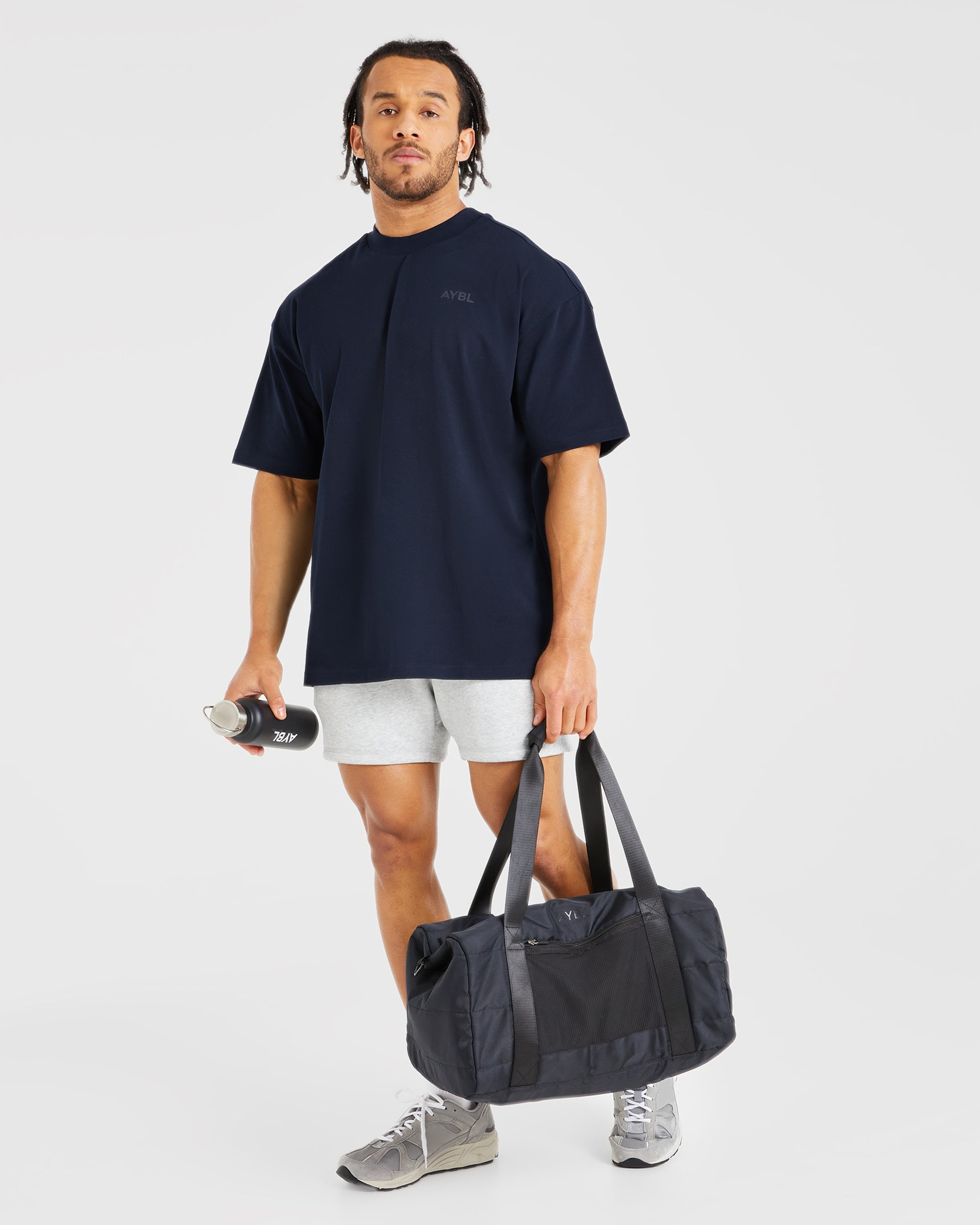 Essential Oversized T Shirt - Navy