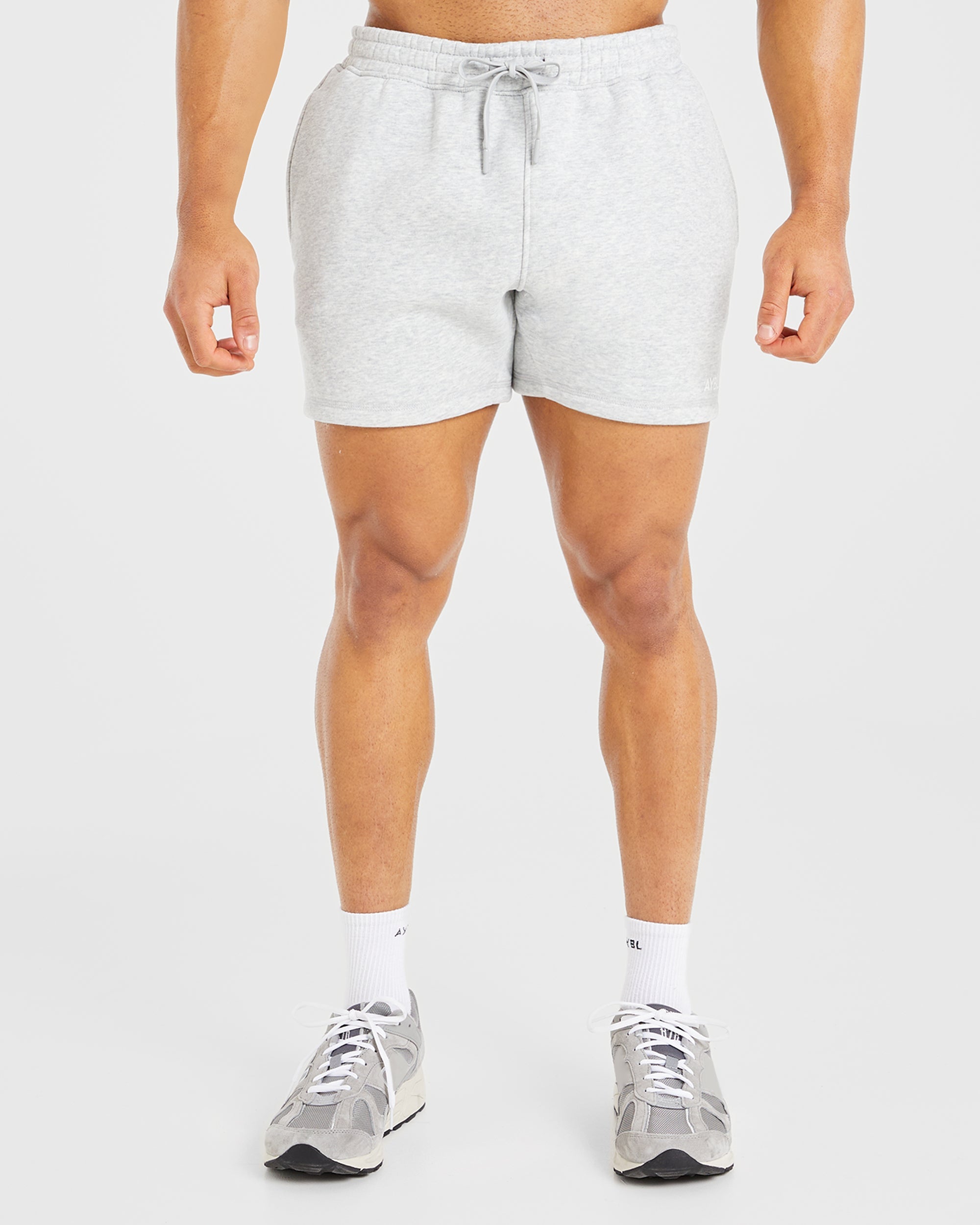 Essential 5" Shorts – Grau meliert