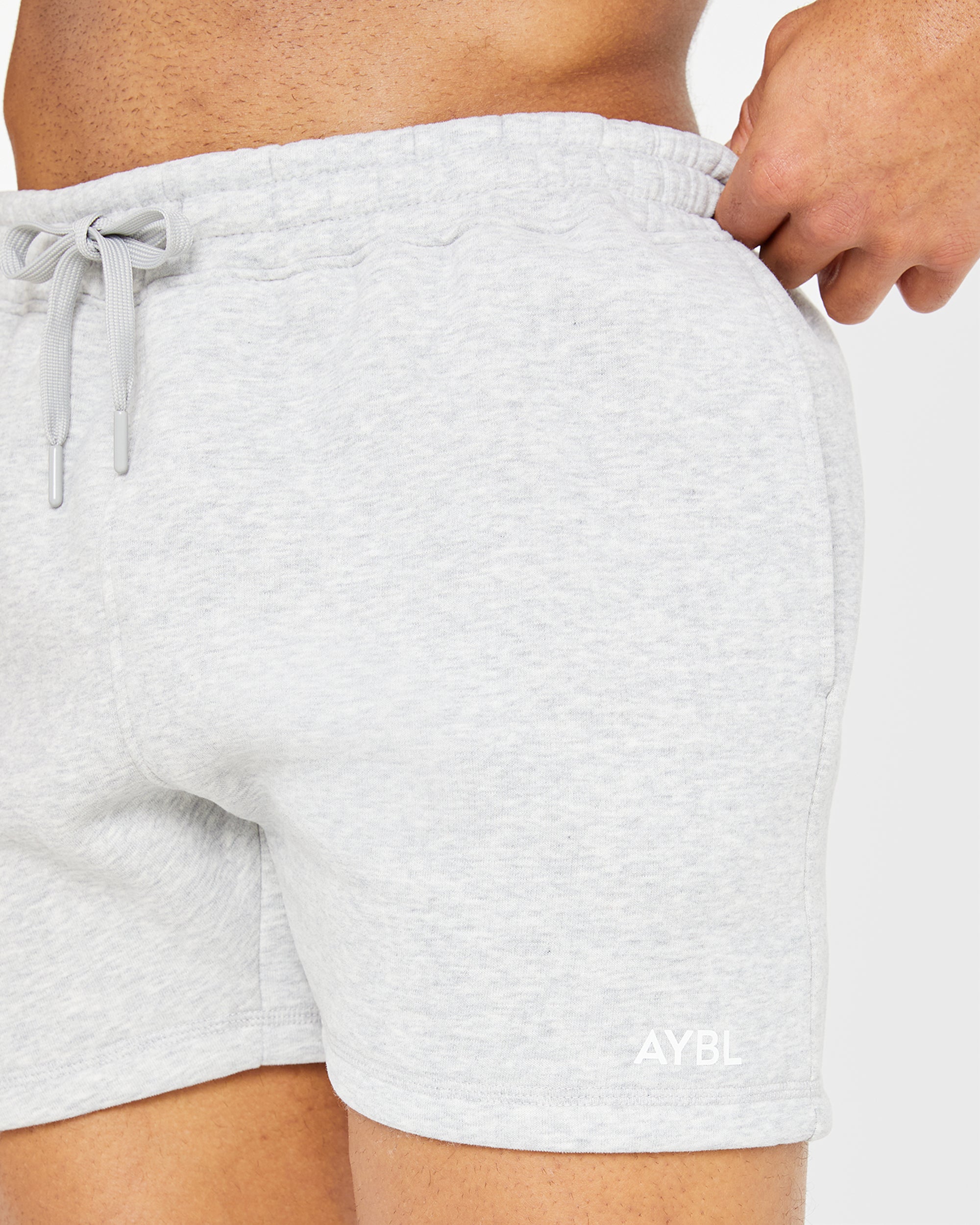 Essential 5" Shorts – Grau meliert