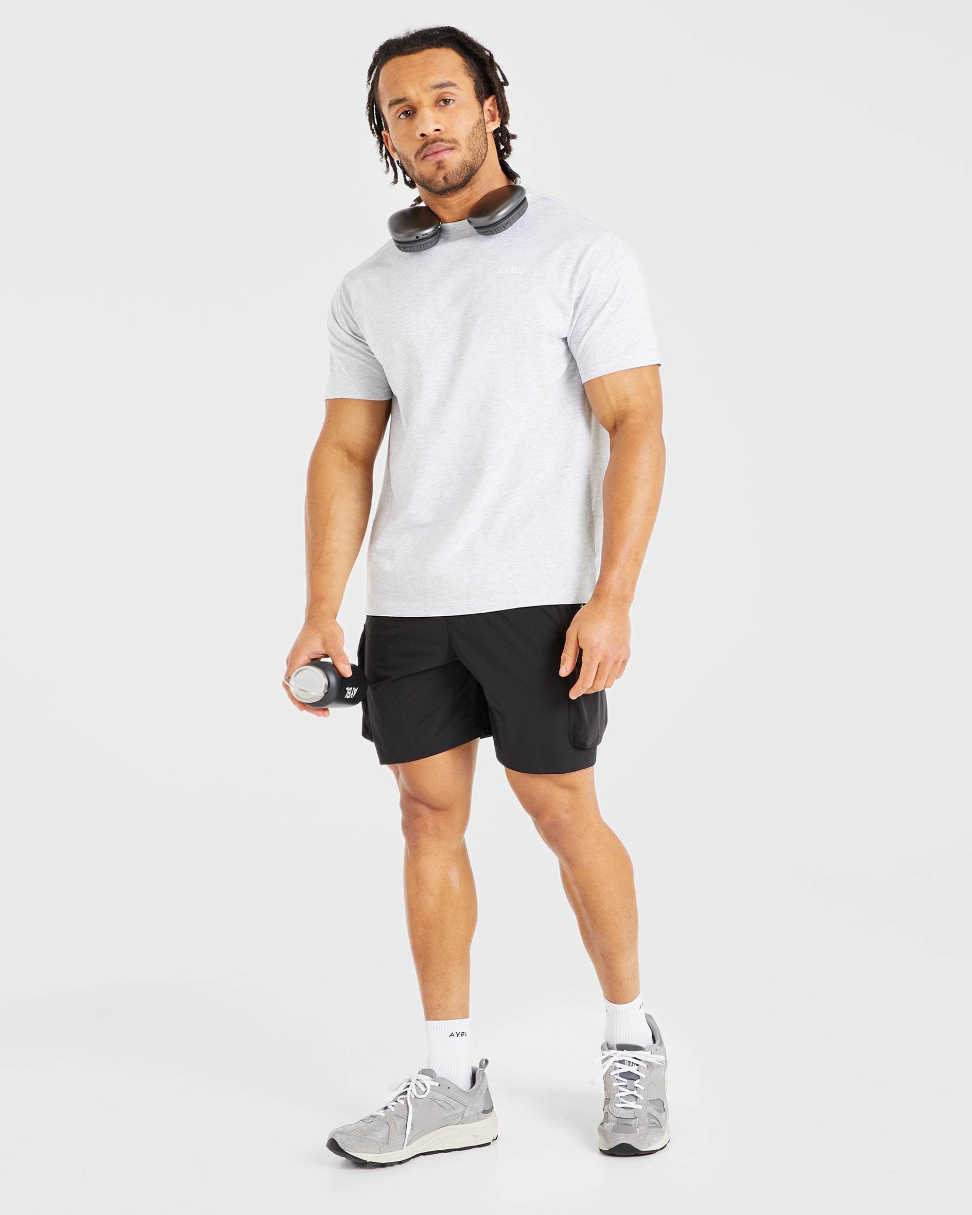 Sport-Cargo-Shorts – Schwarz