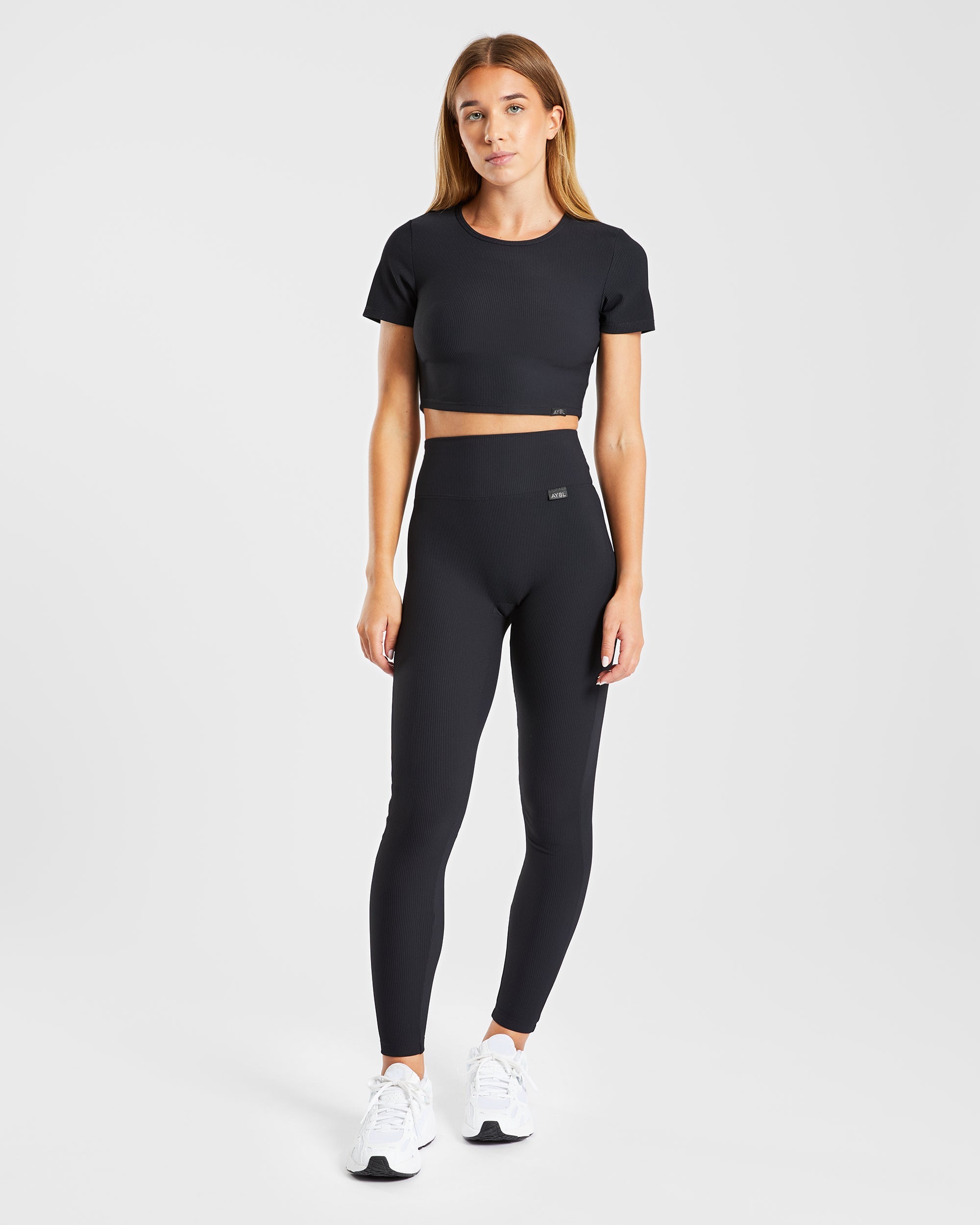 Legging côtelé Sculpt - Noir