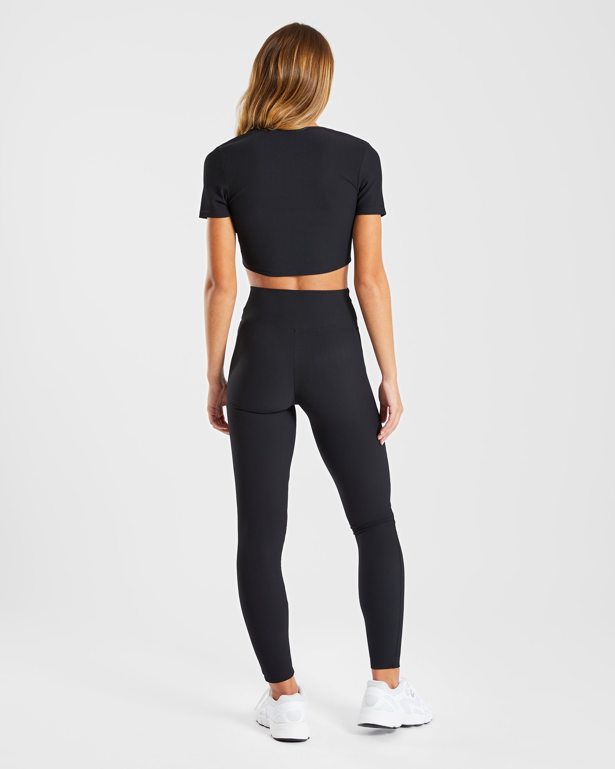 Legging côtelé Sculpt - Noir