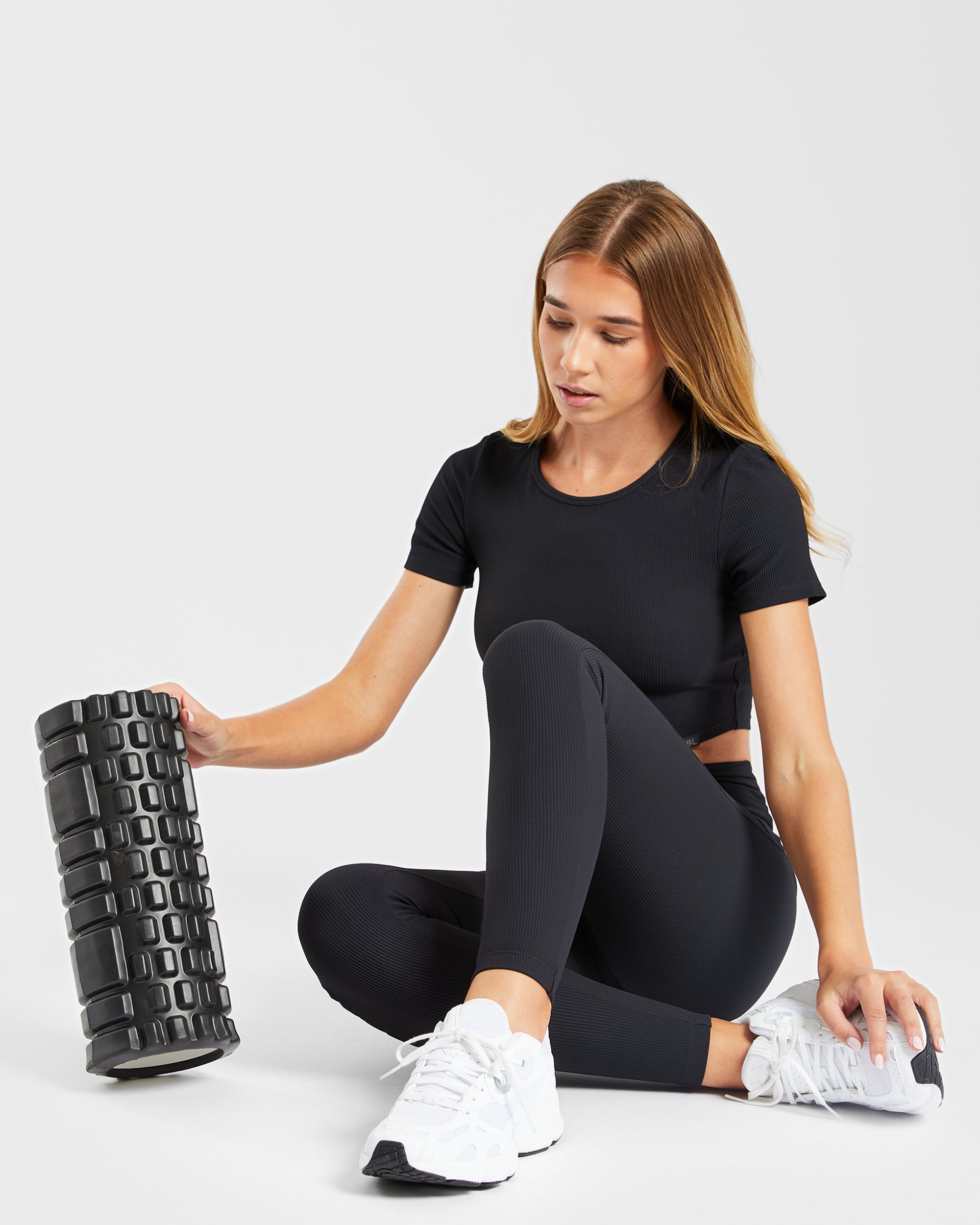 Legging côtelé Sculpt - Noir