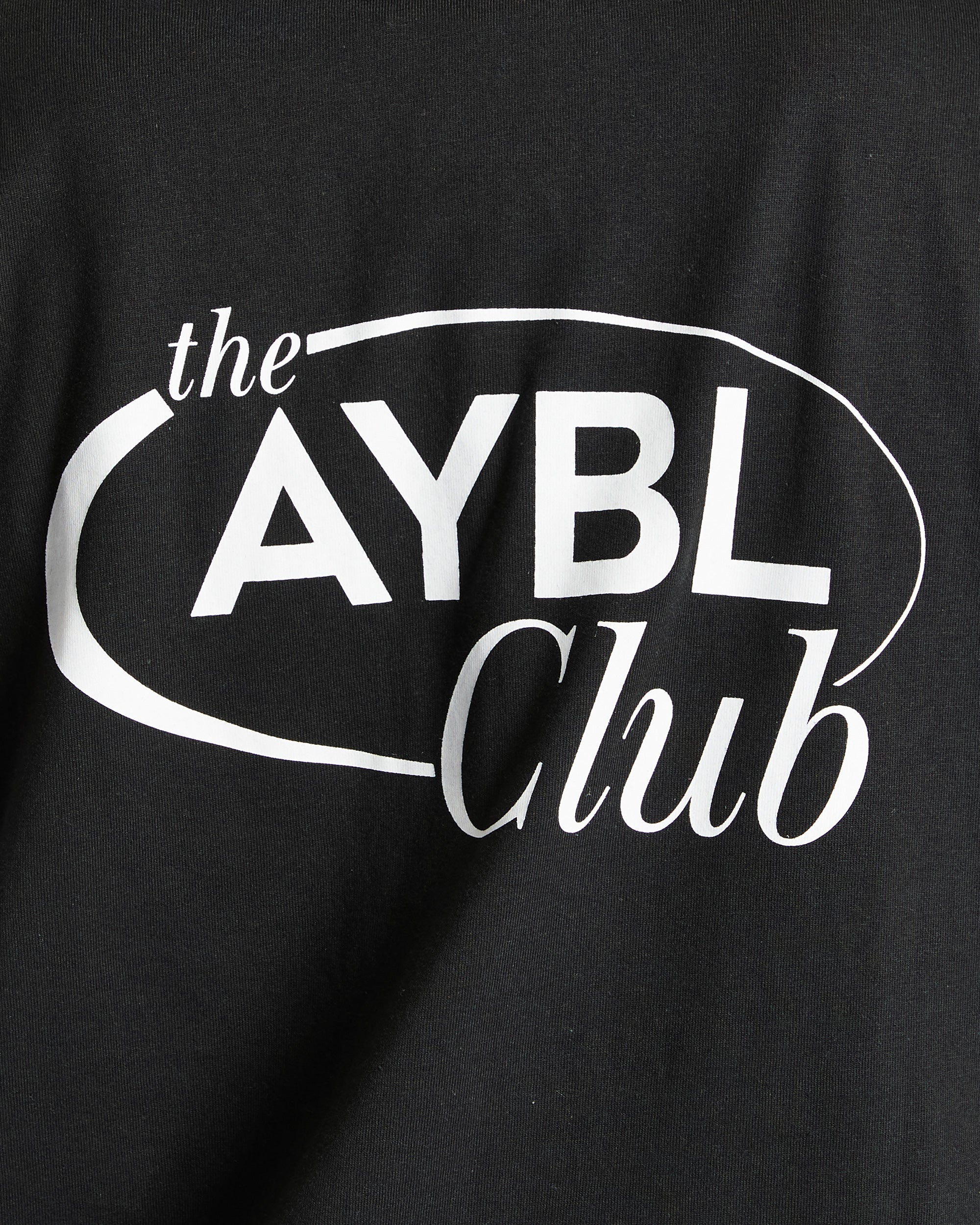 T shirt surdimensionné AYBL Club - Noir